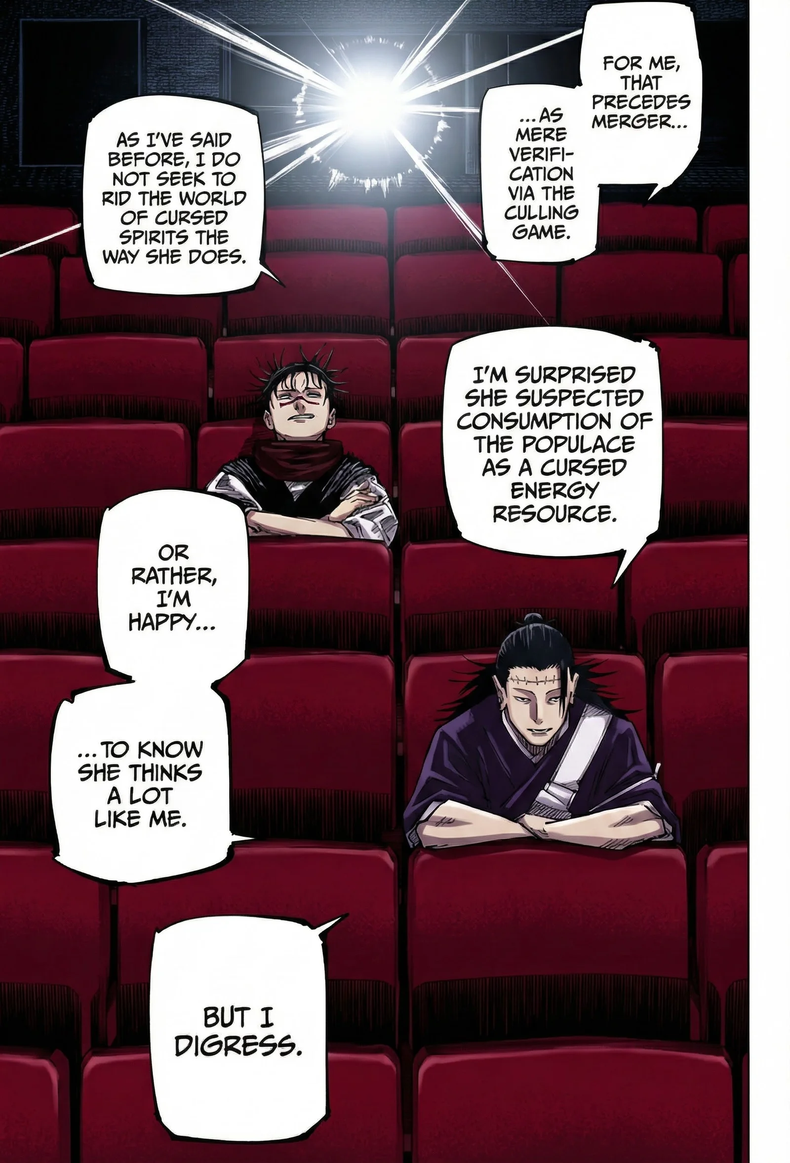 Jujutsu Kaisen Colored Manga JJK — Chapter 202 — Page 13