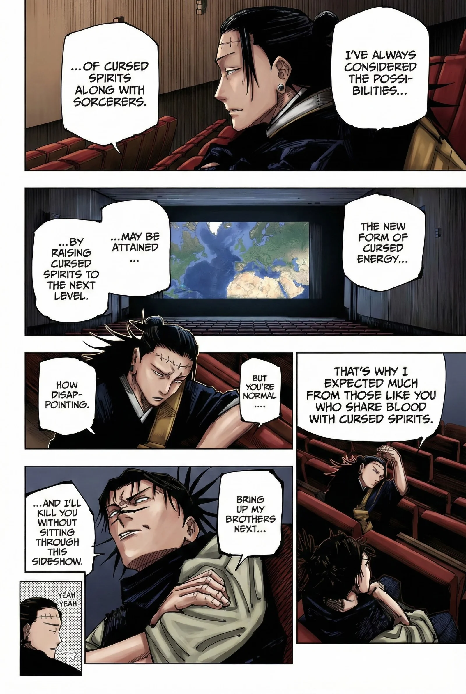 Jujutsu Kaisen Colored Manga JJK — Chapter 202 — Page 14