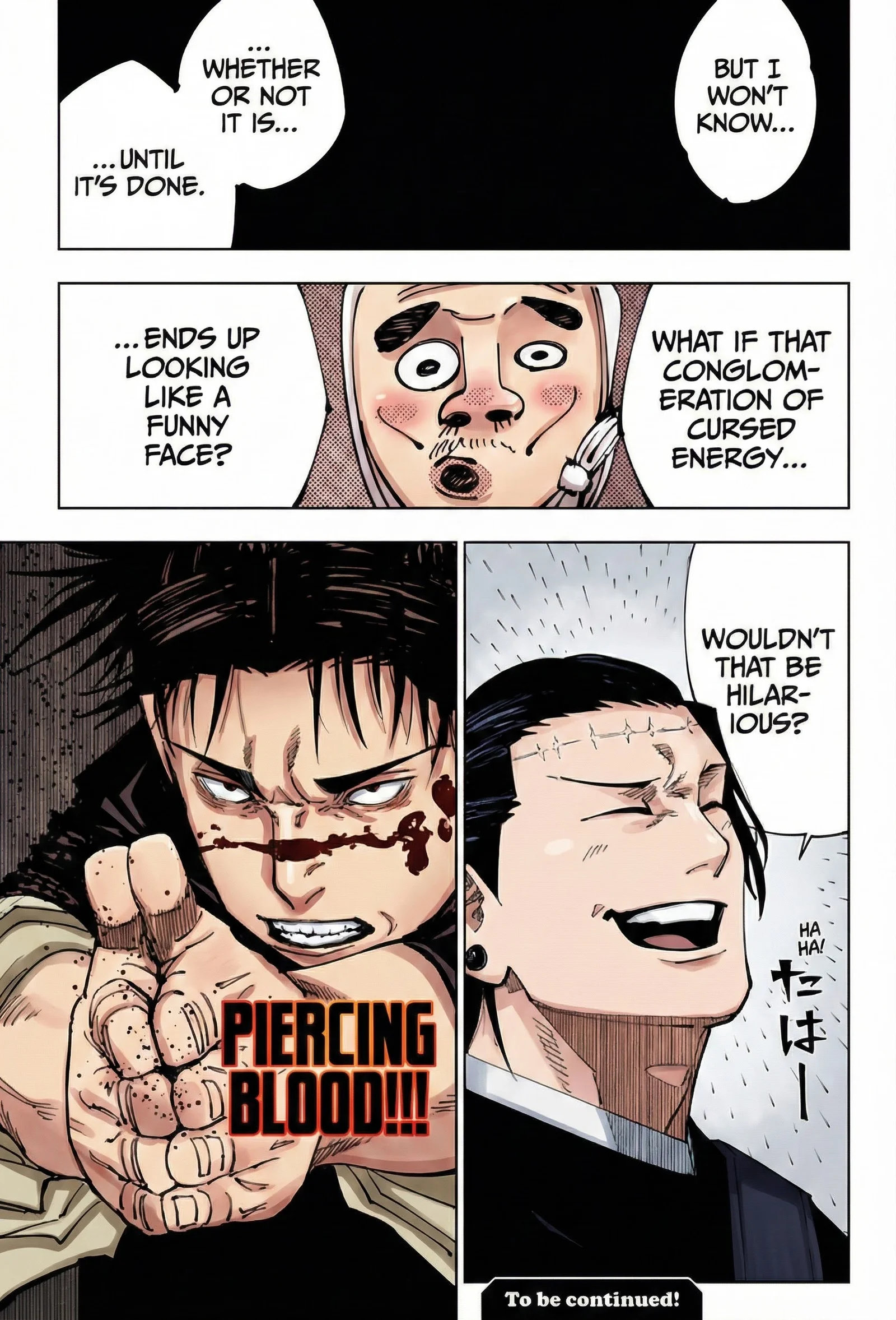 Jujutsu Kaisen Colored Manga JJK — Chapter 202 — Page 19