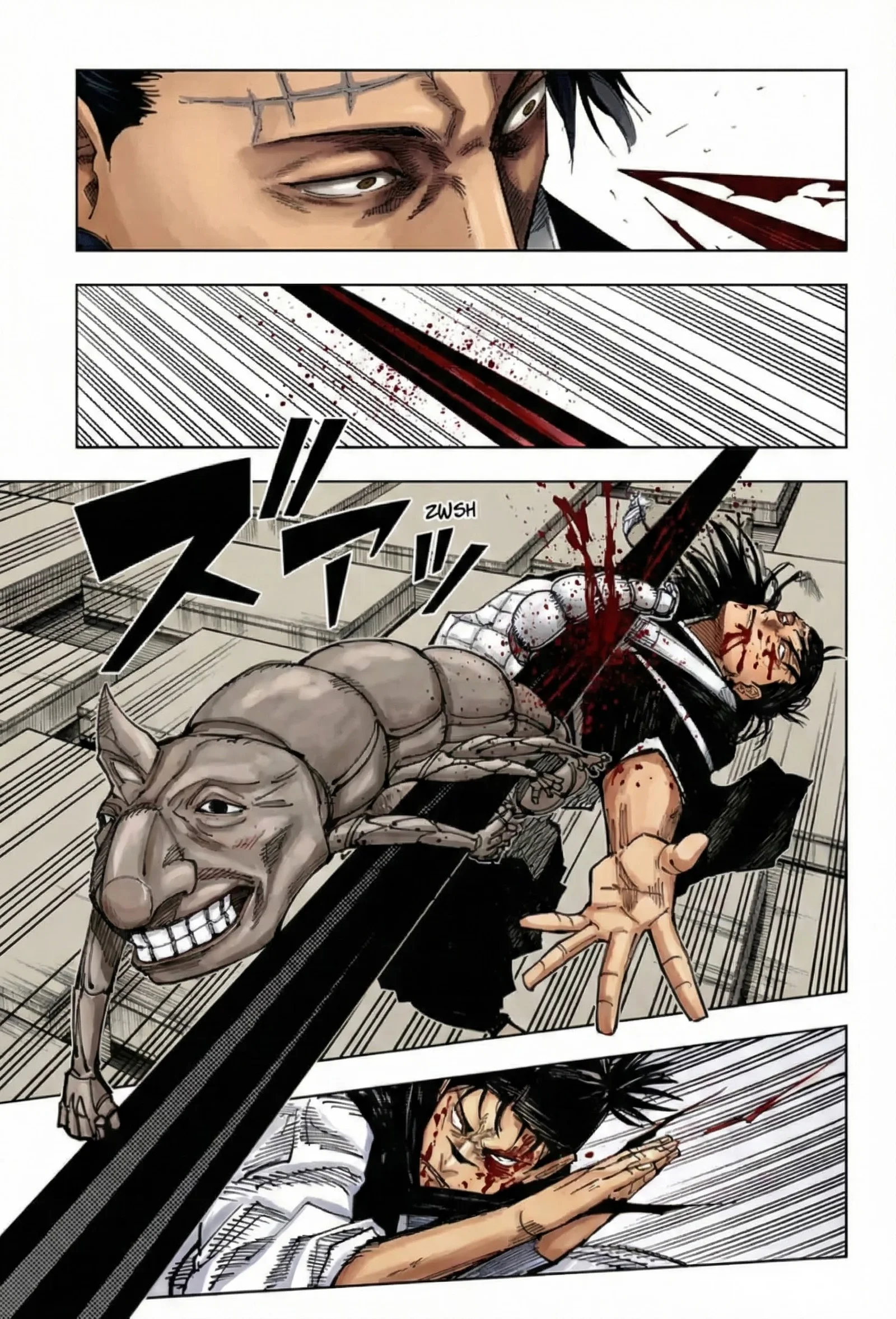 Jujutsu Kaisen Colored Manga JJK — Chapter 203 — Page 3