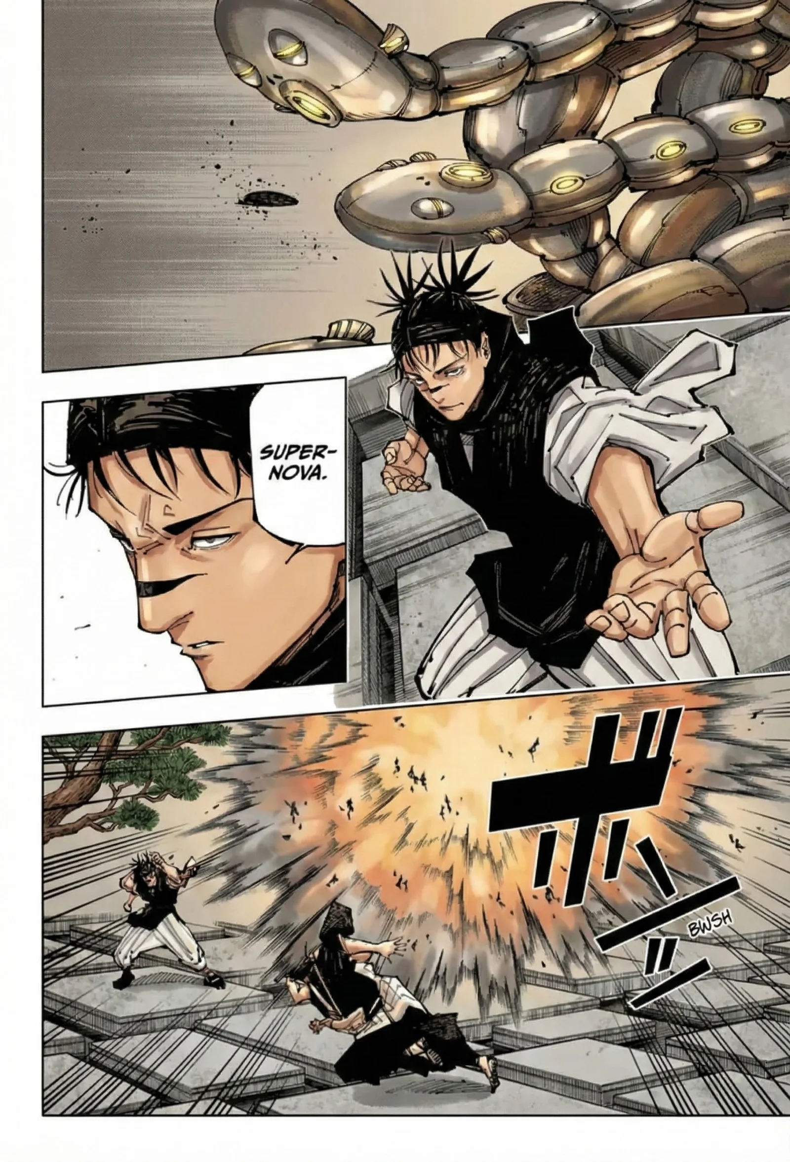 Jujutsu Kaisen Colored Manga JJK — Chapter 203 — Page 5
