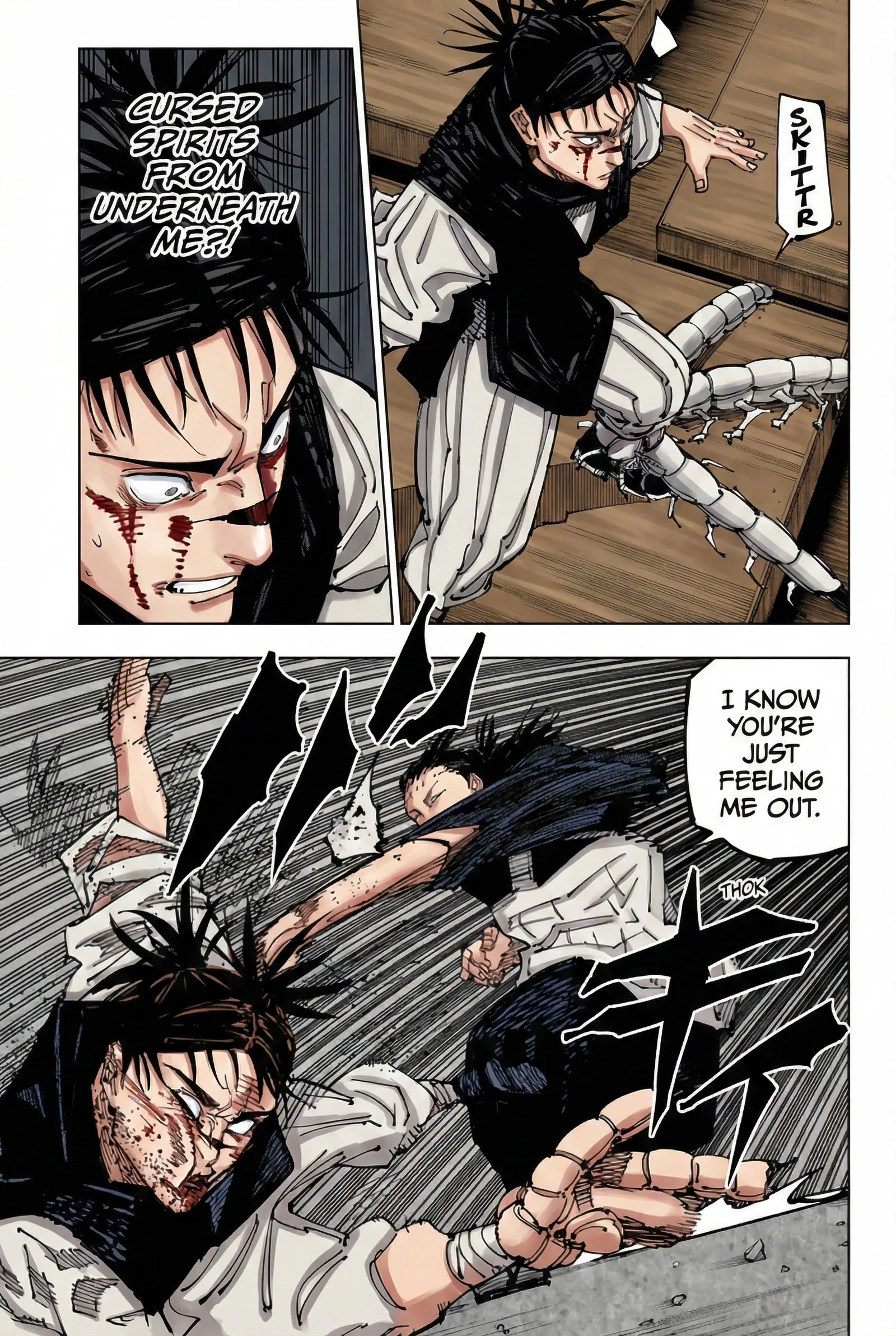 Jujutsu Kaisen Colored Manga JJK — Chapter 203 — Page 10