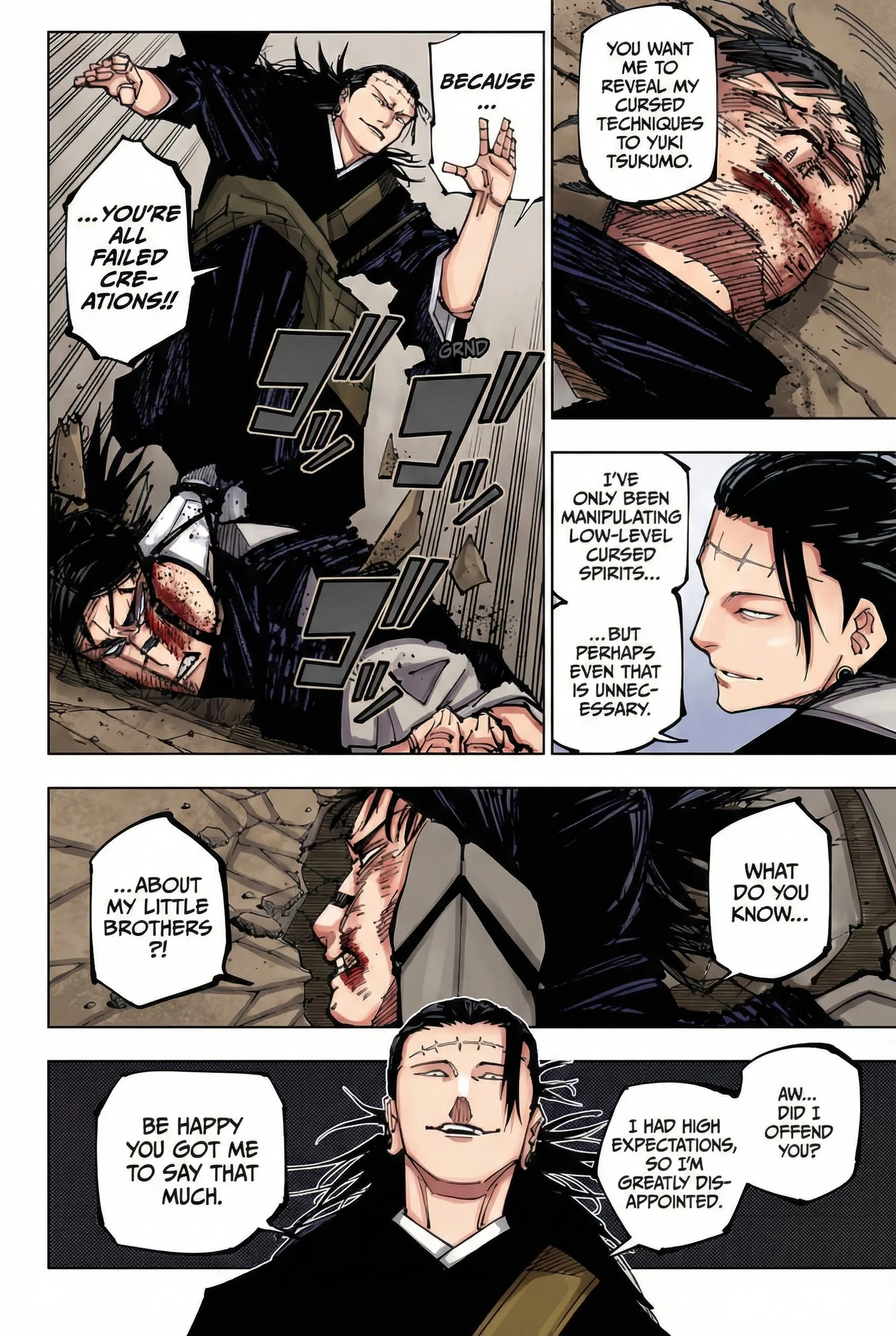 Jujutsu Kaisen Colored Manga JJK — Chapter 203 — Page 11