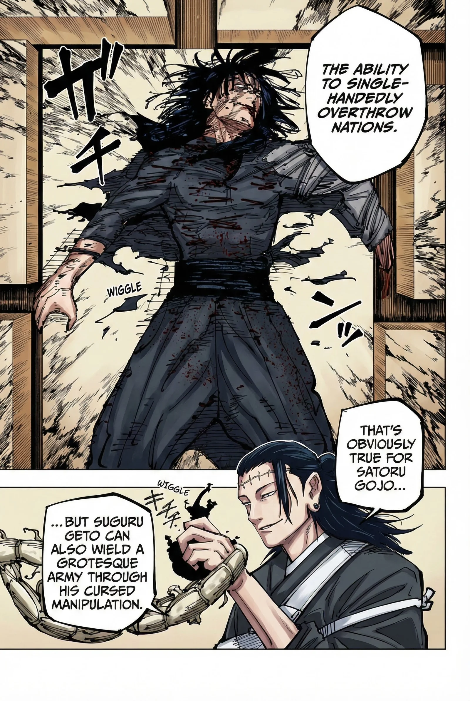 Jujutsu Kaisen Colored Manga JJK — Chapter 203 — Page 16