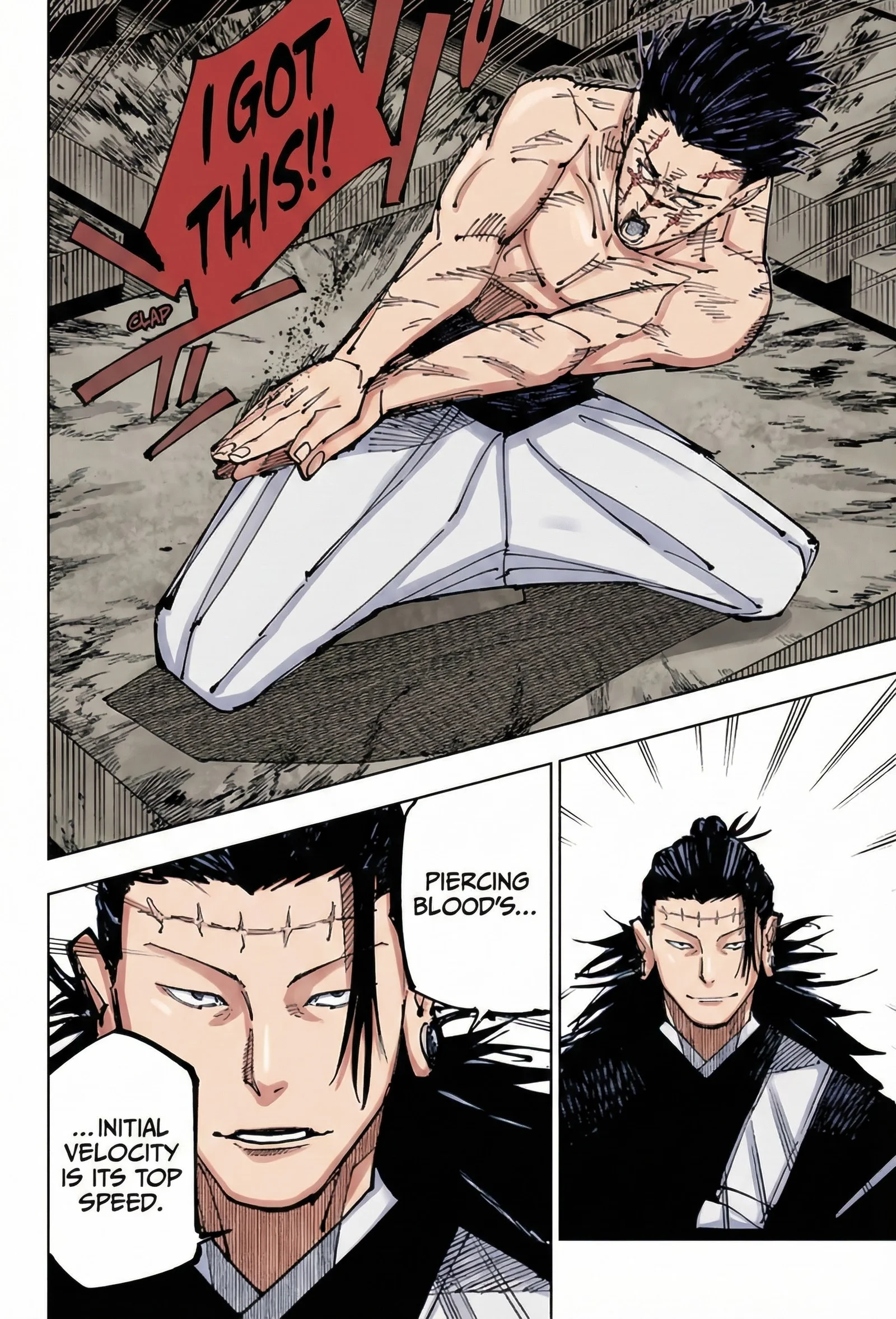 Jujutsu Kaisen Colored Manga JJK — Chapter 204 — Page 4