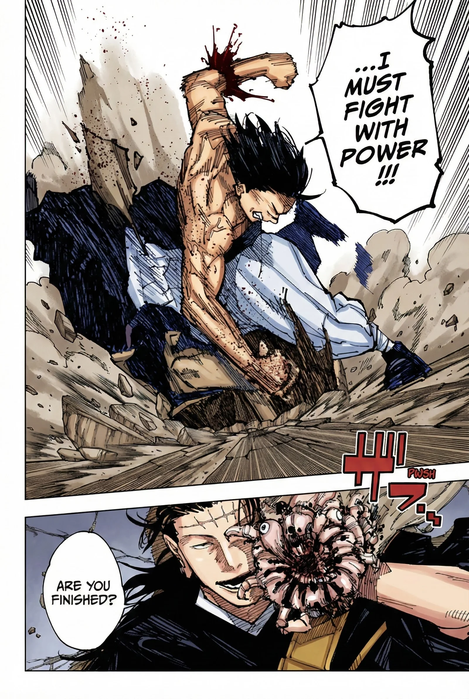 Jujutsu Kaisen Colored Manga JJK — Chapter 204 — Page 14