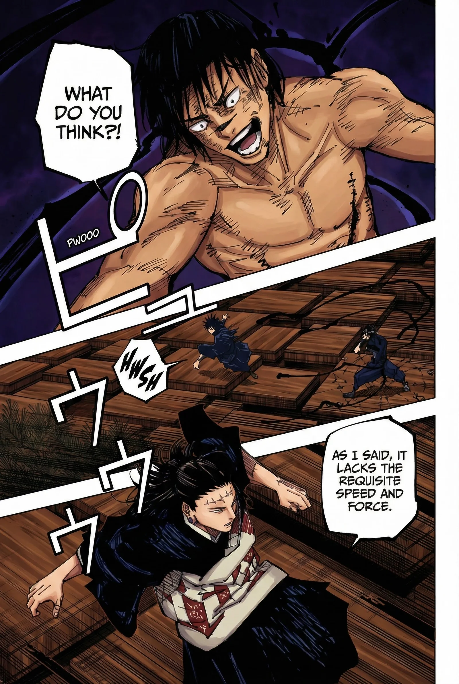 Jujutsu Kaisen Colored Manga JJK — Chapter 204 — Page 15
