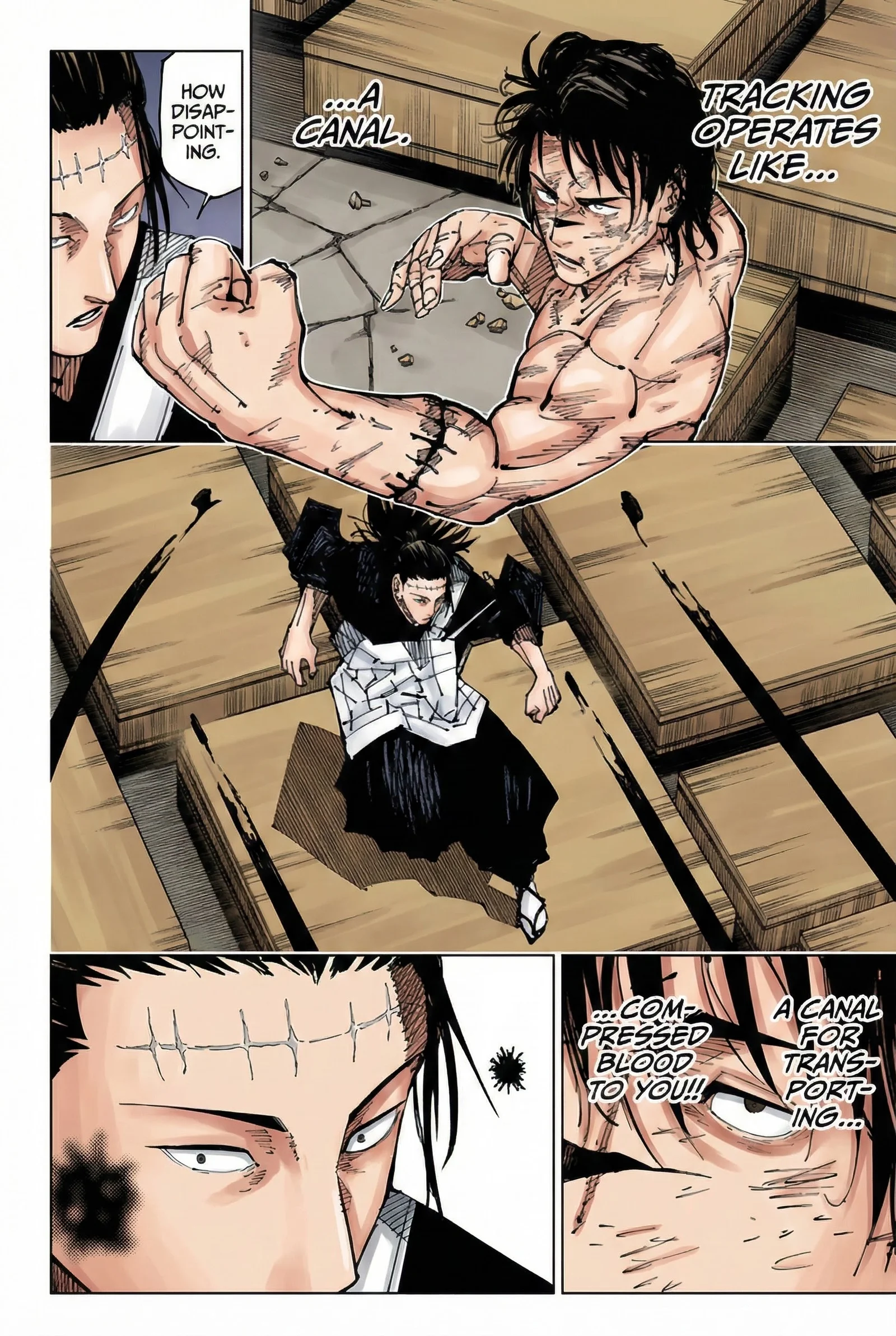 Jujutsu Kaisen Colored Manga JJK — Chapter 204 — Page 16