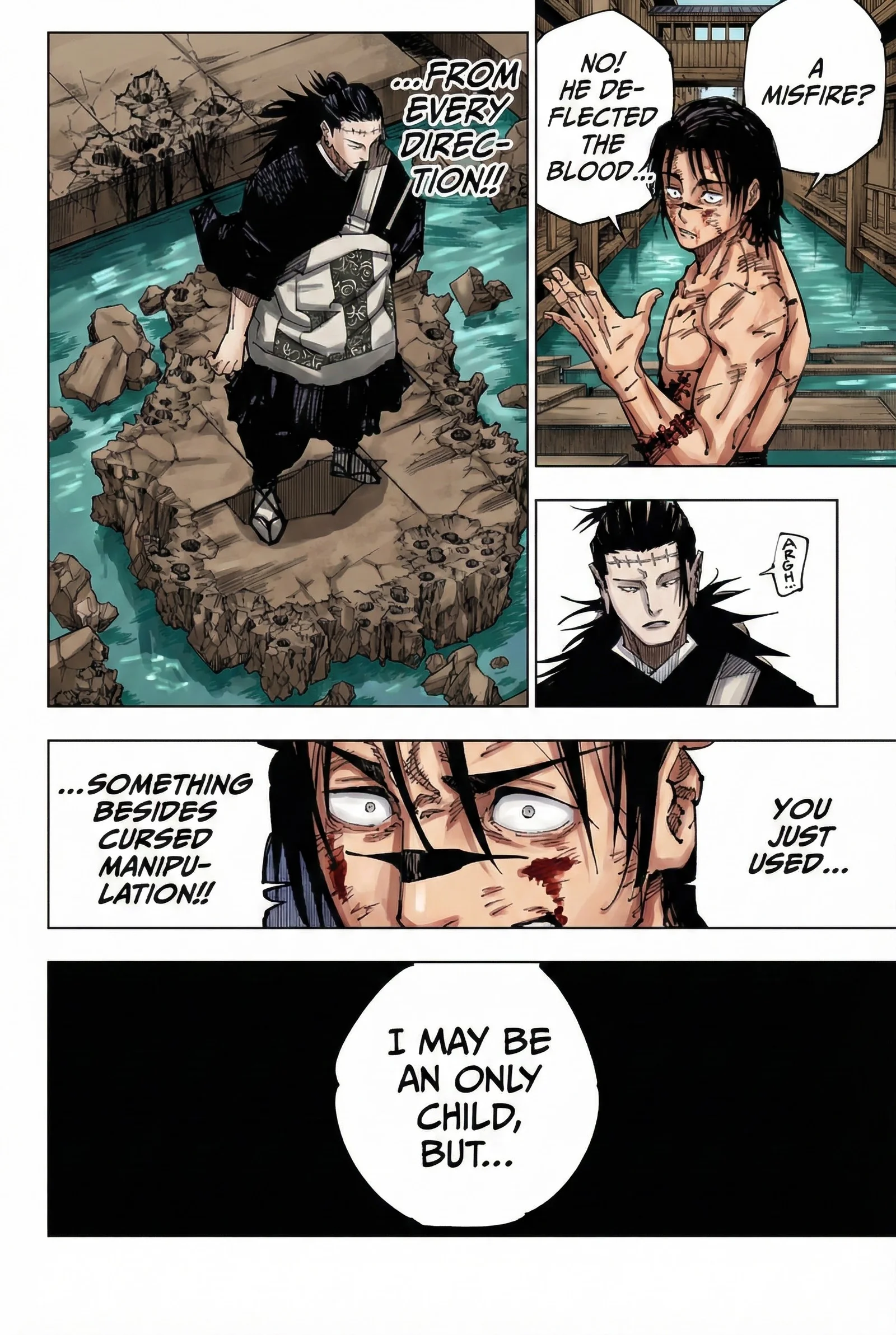 Jujutsu Kaisen Colored Manga JJK — Chapter 204 — Page 18