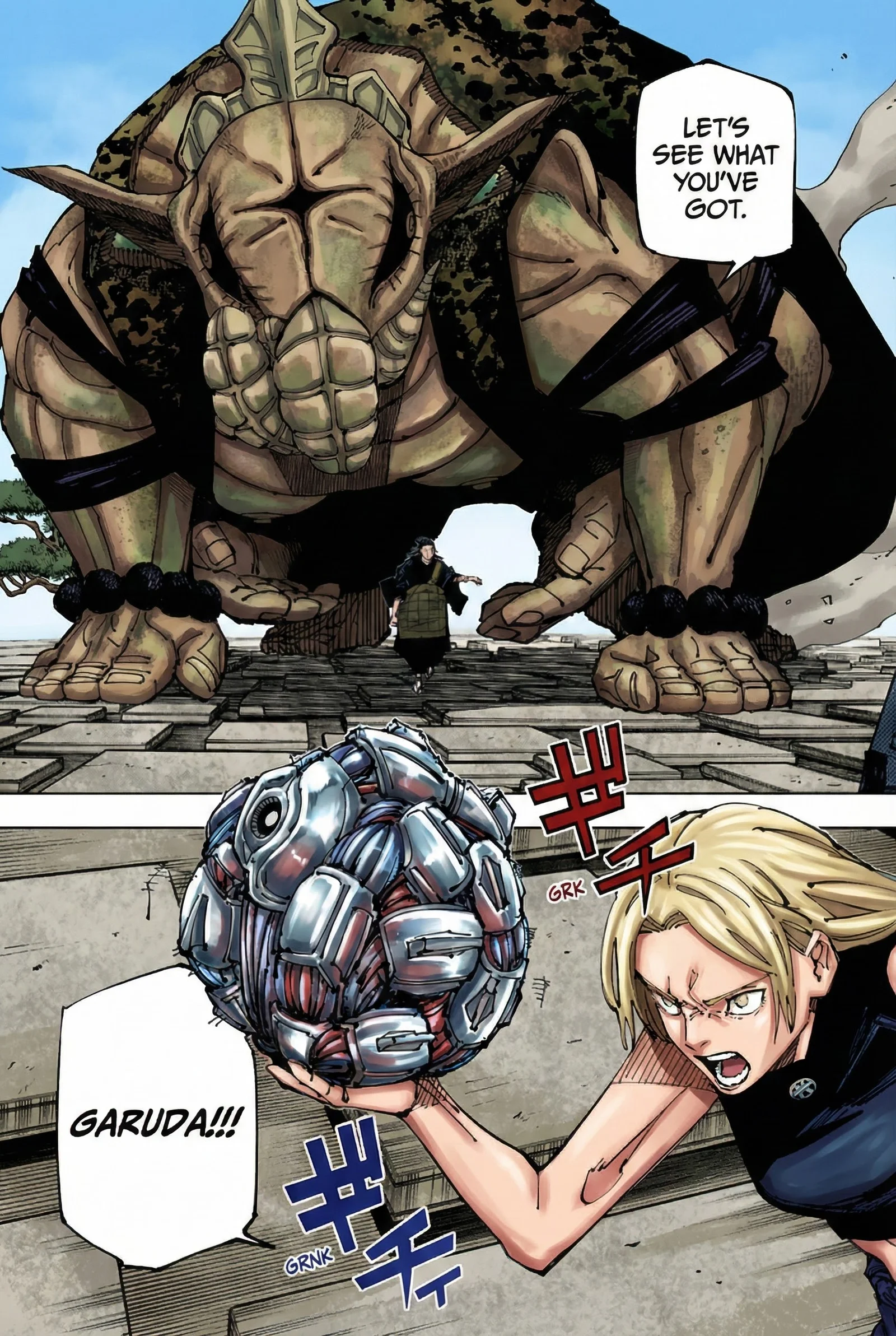 Jujutsu Kaisen Colored Manga JJK — Chapter 205 — Page 4