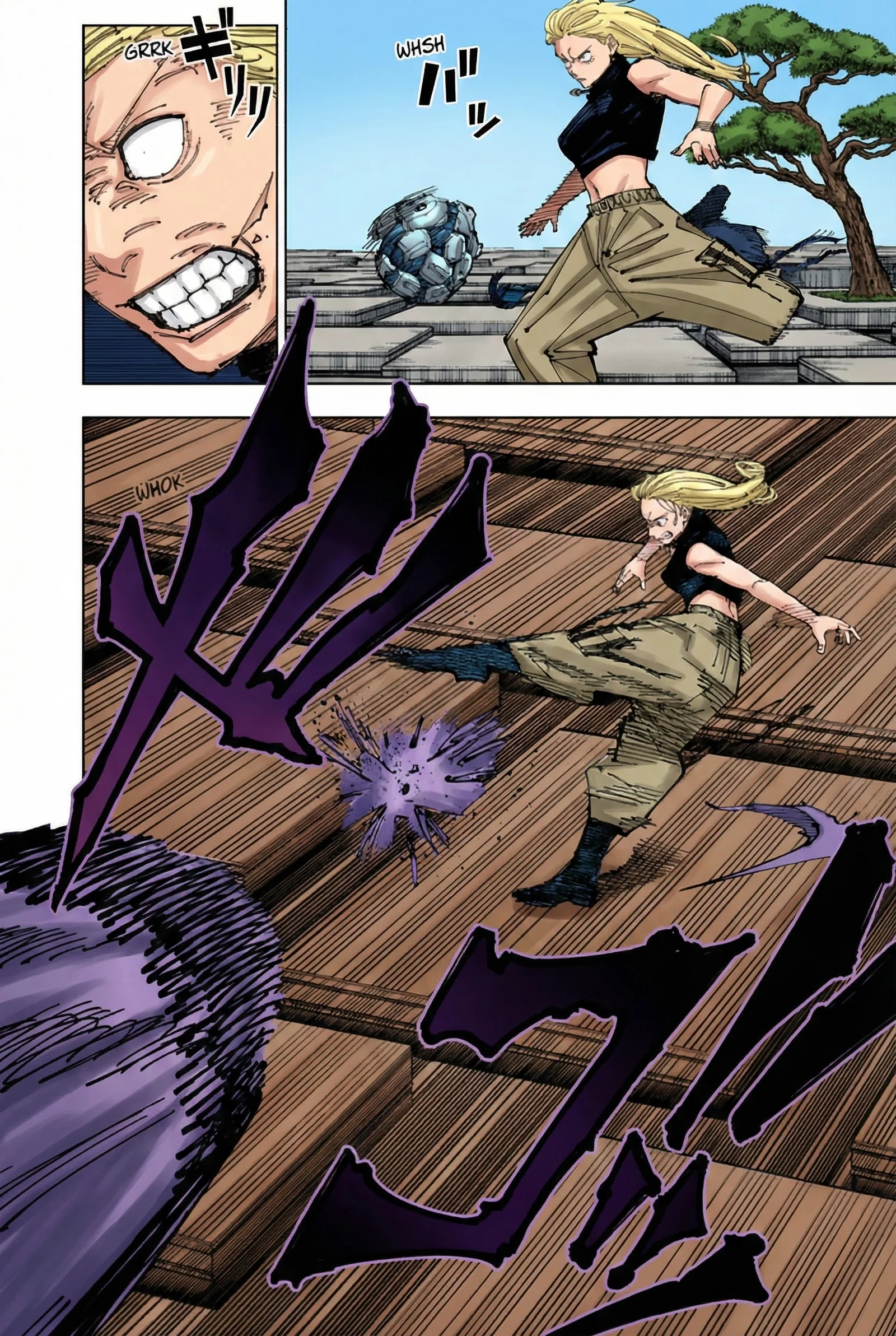Jujutsu Kaisen Colored Manga JJK — Chapter 205 — Page 5