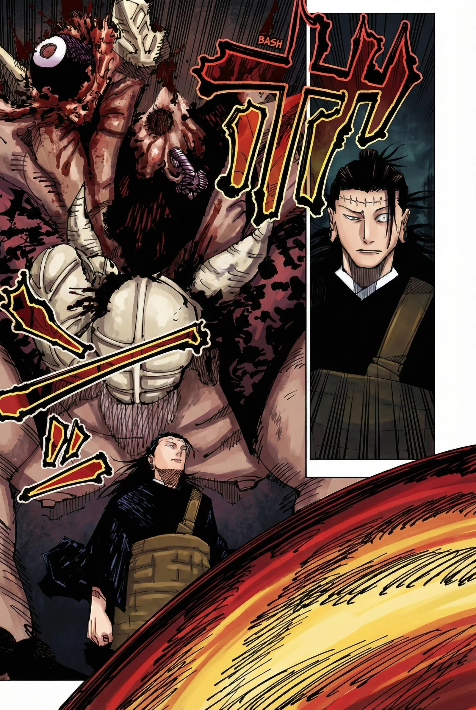 Jujutsu Kaisen Colored Manga JJK — Chapter 205 — Page 6