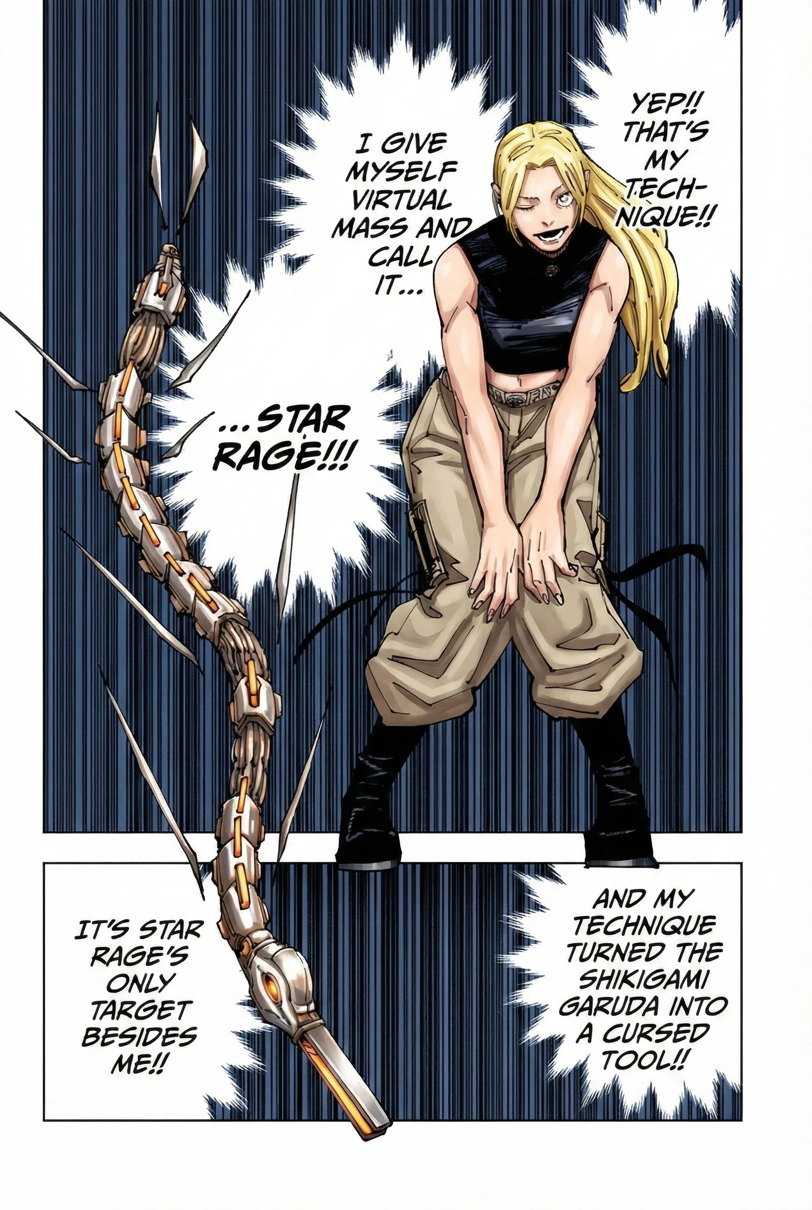Jujutsu Kaisen Colored Manga JJK — Chapter 205 — Page 13