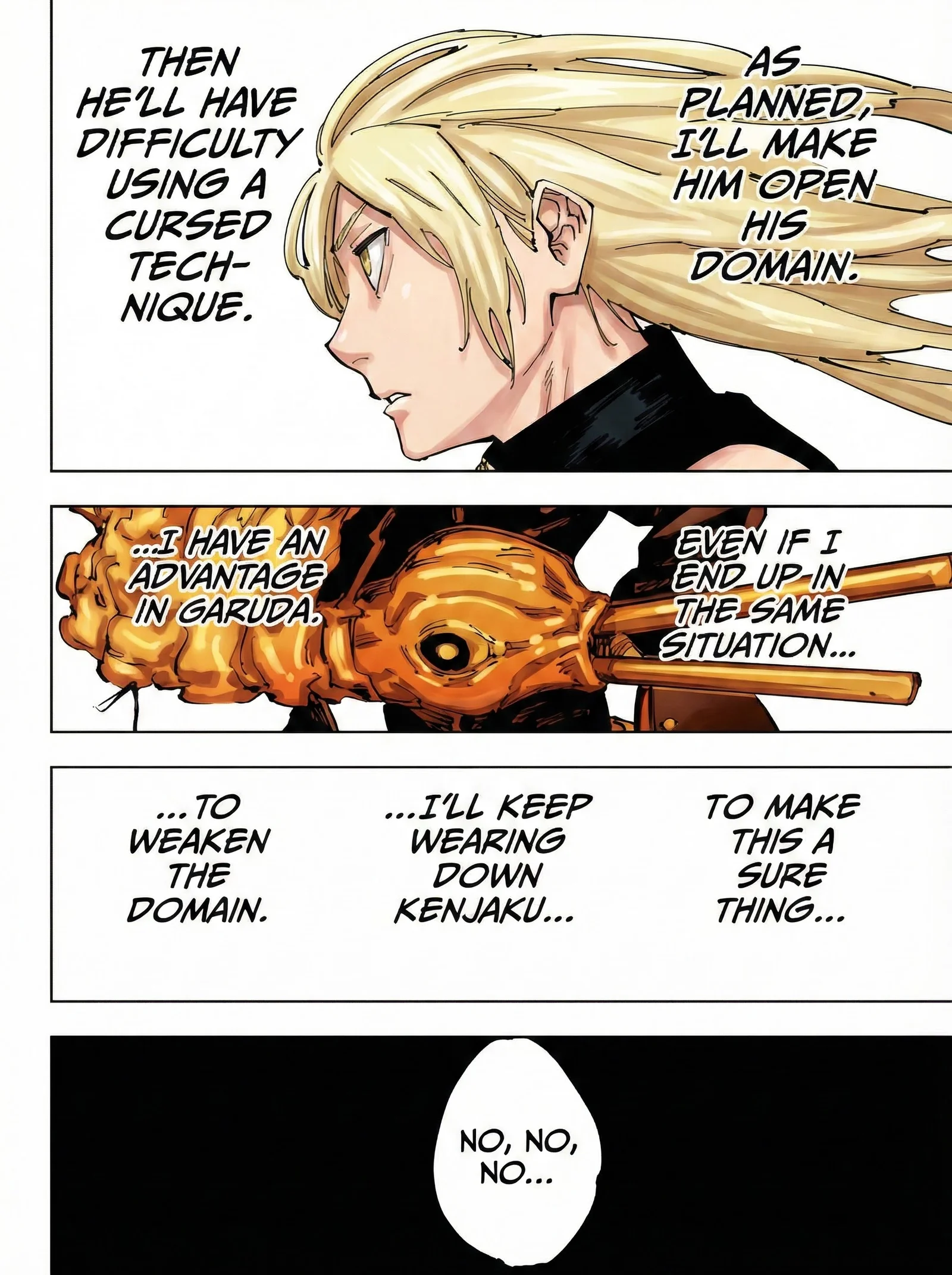 Jujutsu Kaisen Colored Manga JJK — Chapter 205 — Page 17