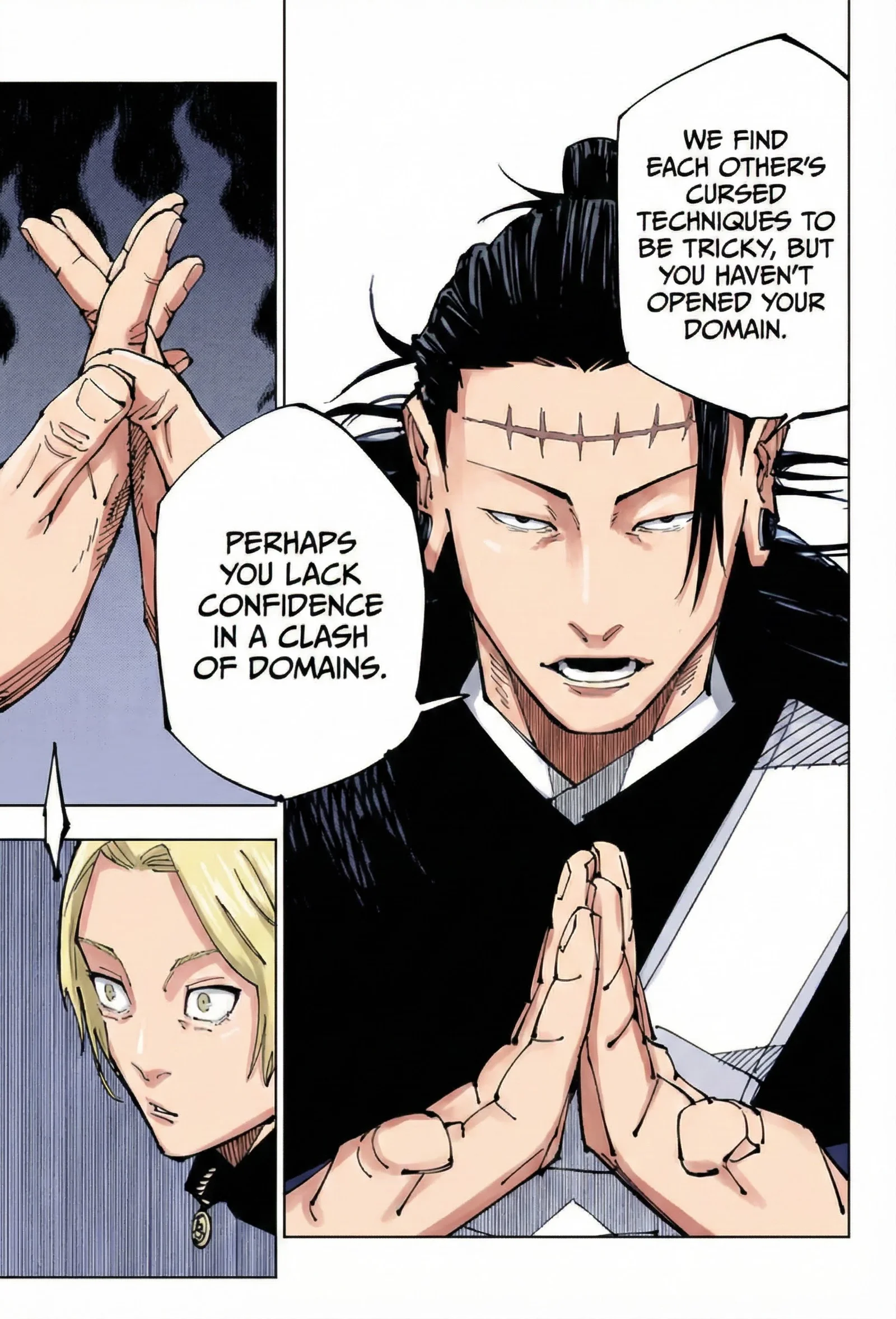 Jujutsu Kaisen Colored Manga JJK — Chapter 205 — Page 18