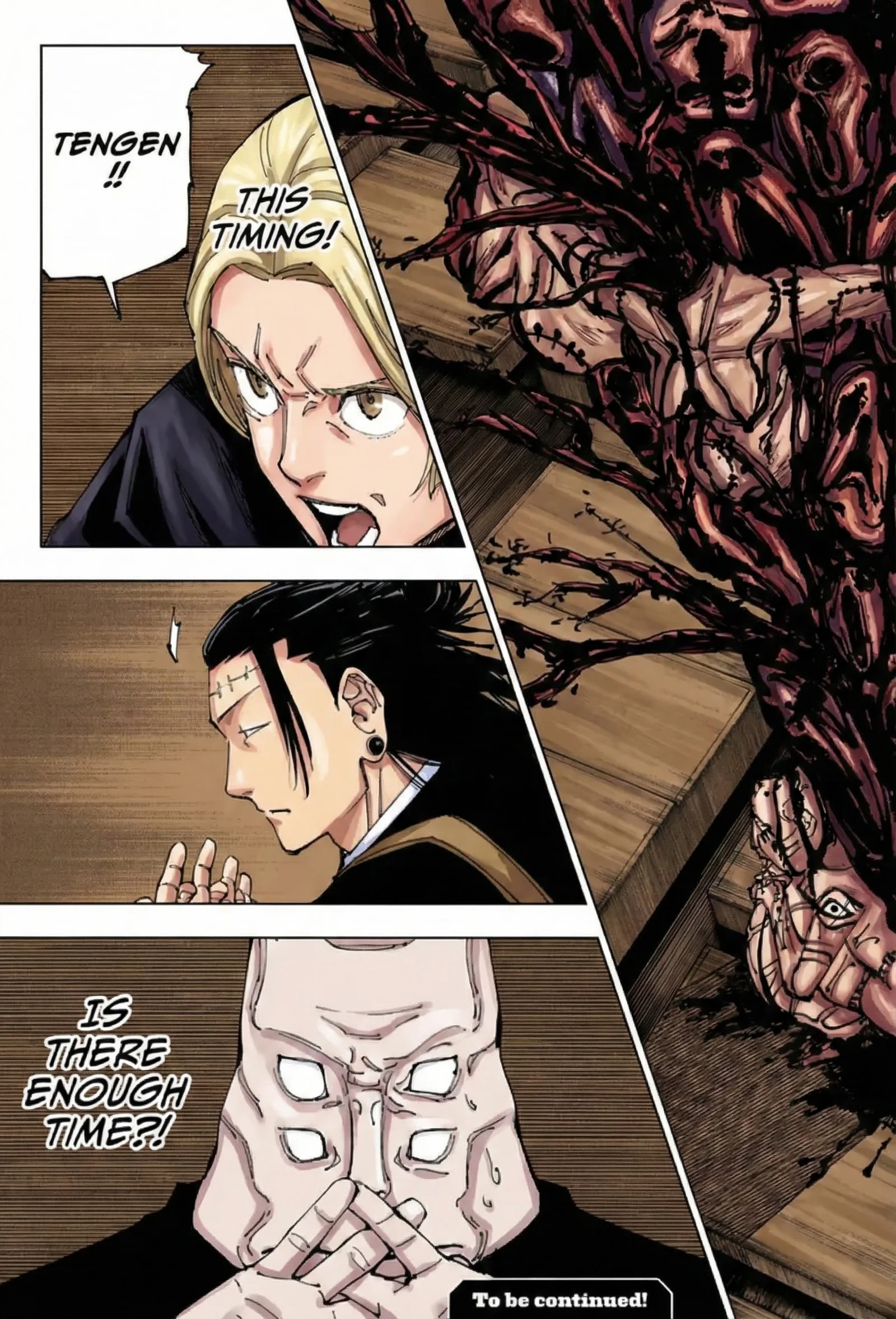 Jujutsu Kaisen Colored Manga JJK — Chapter 205 — Page 19