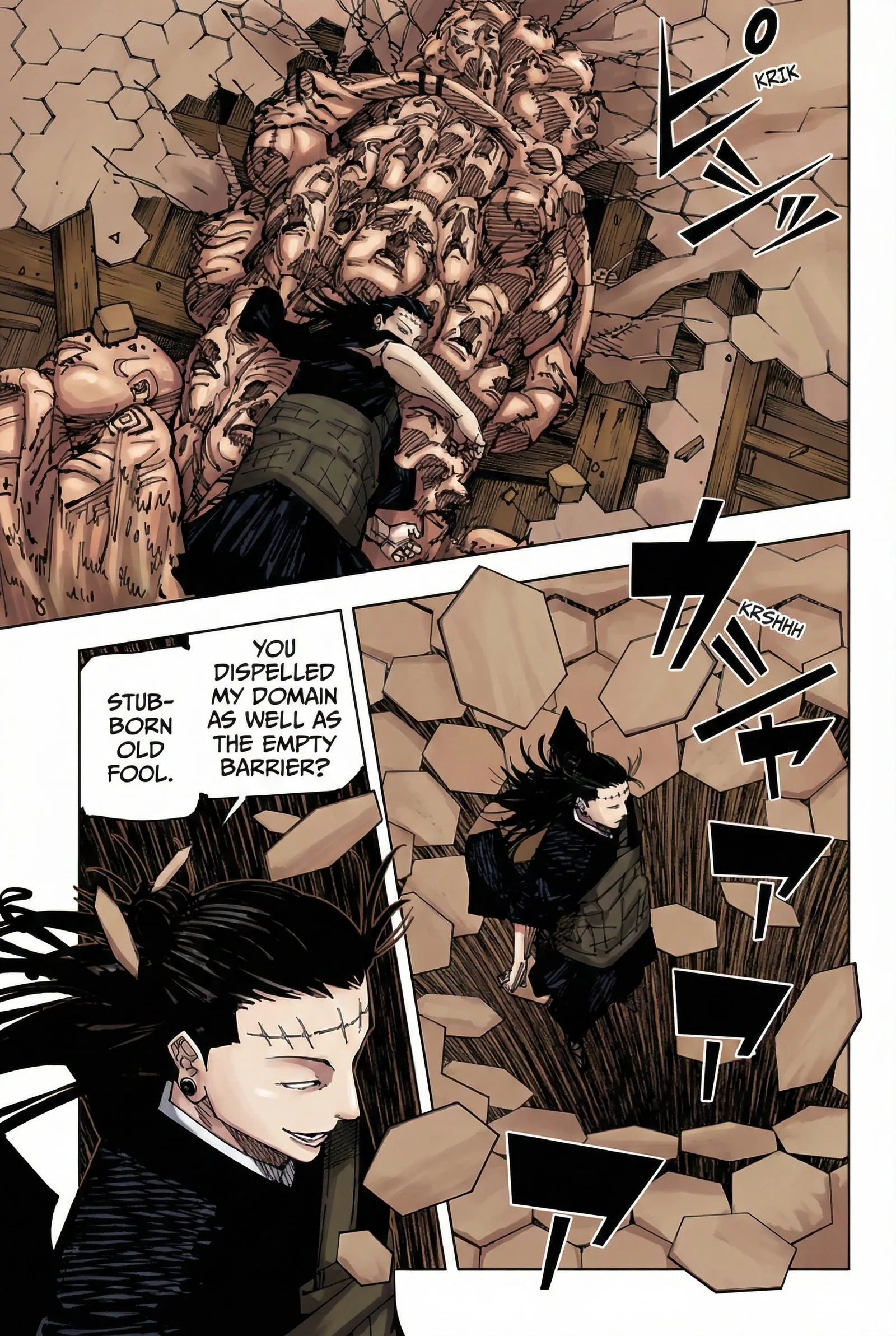 Jujutsu Kaisen Colored Manga JJK — Chapter 206 — Page 18