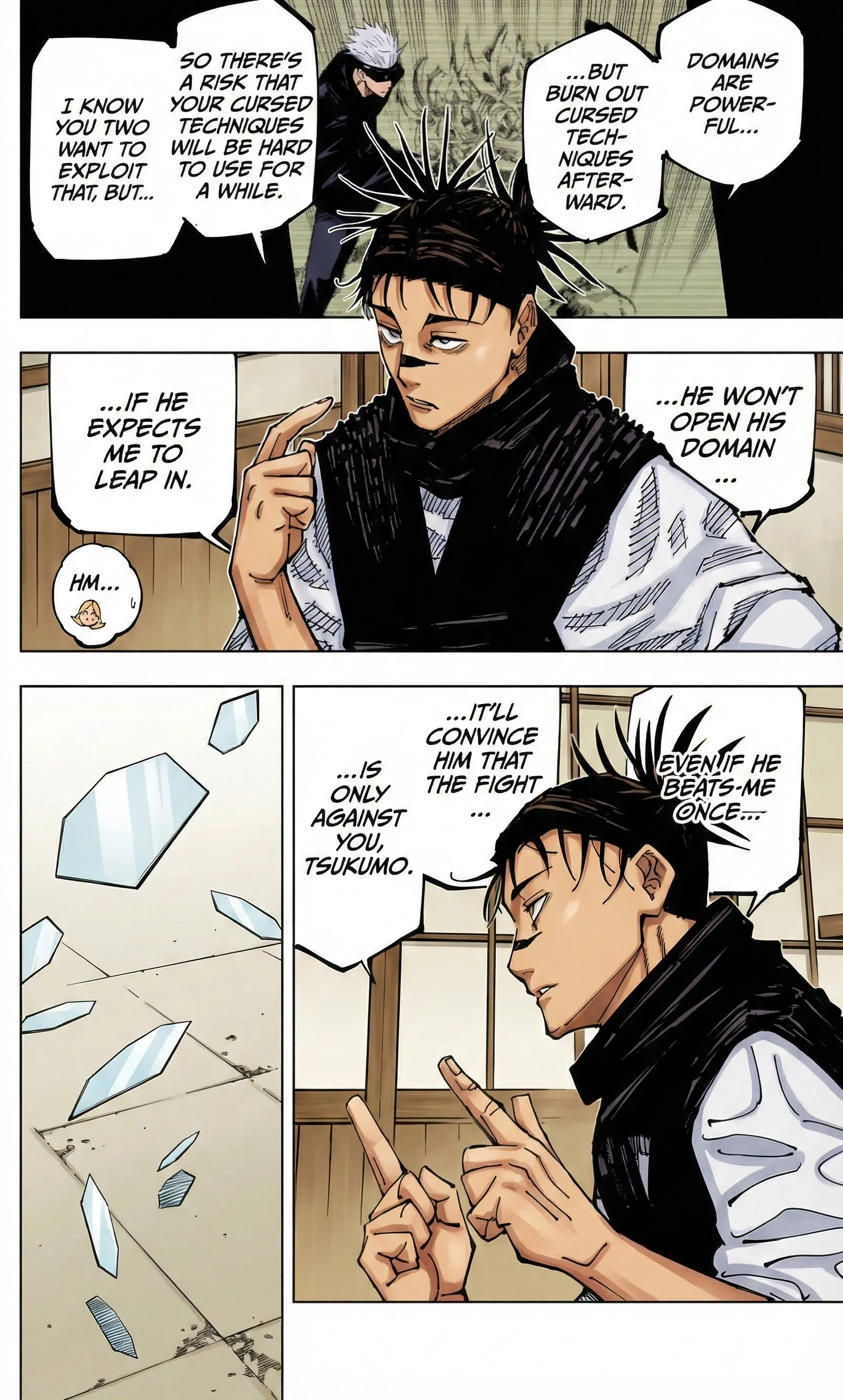 Jujutsu Kaisen Colored Manga JJK — Chapter 207 — Page 2