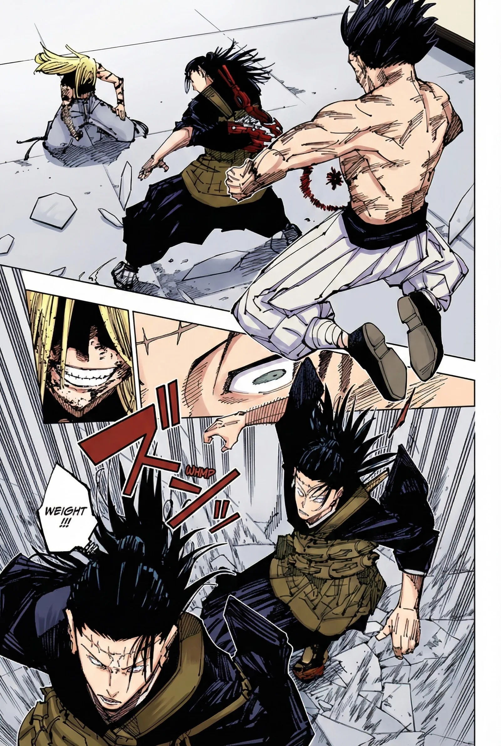 Jujutsu Kaisen Colored Manga JJK — Chapter 207 — Page 3