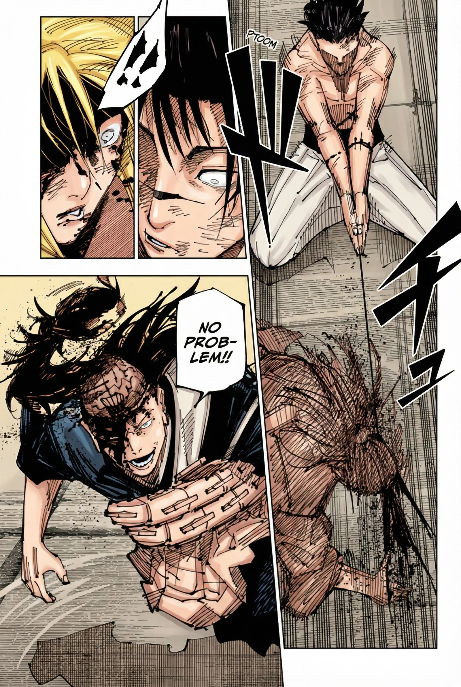 Jujutsu Kaisen Colored Manga JJK — Chapter 207 — Page 5