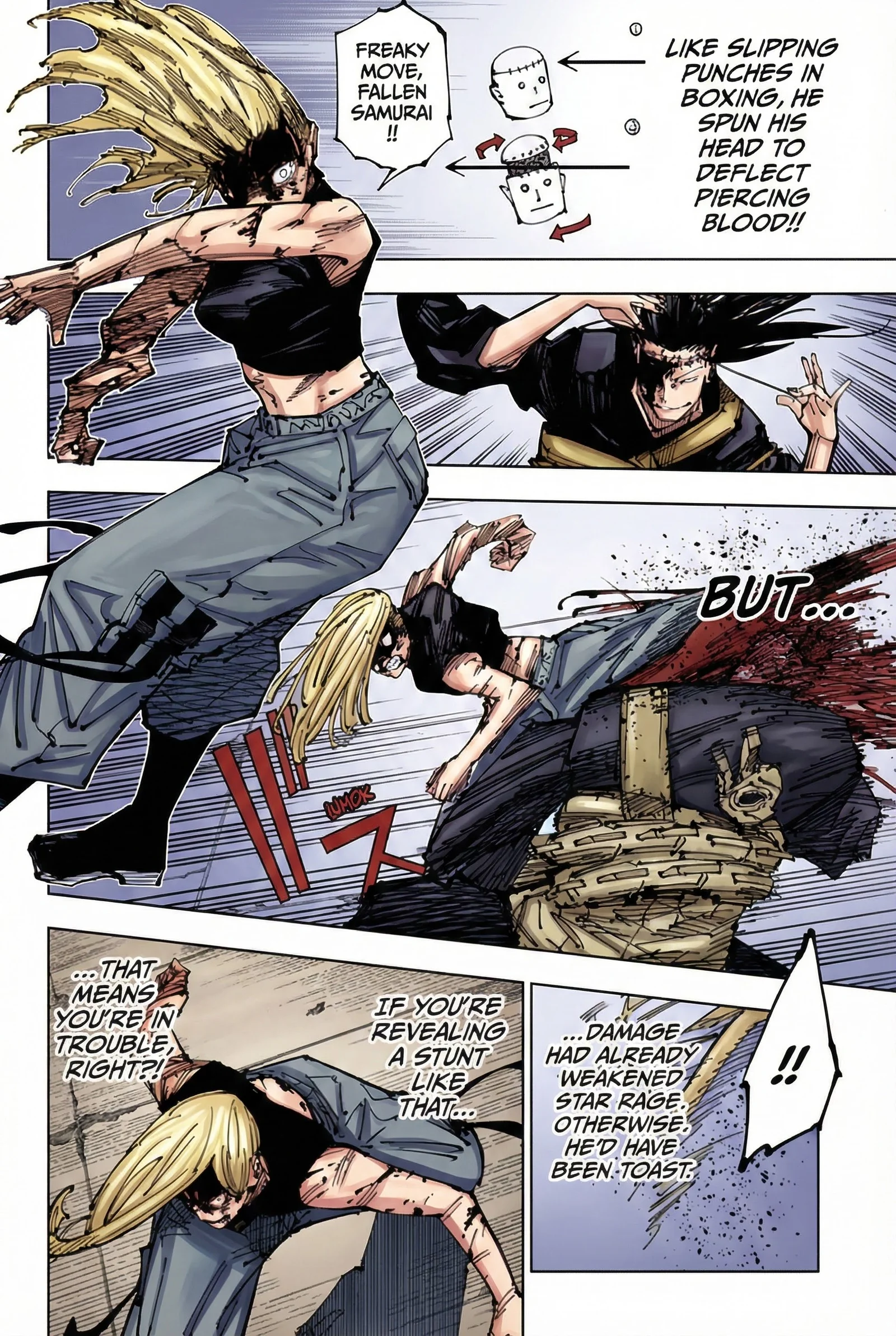 Jujutsu Kaisen Colored Manga JJK — Chapter 207 — Page 6