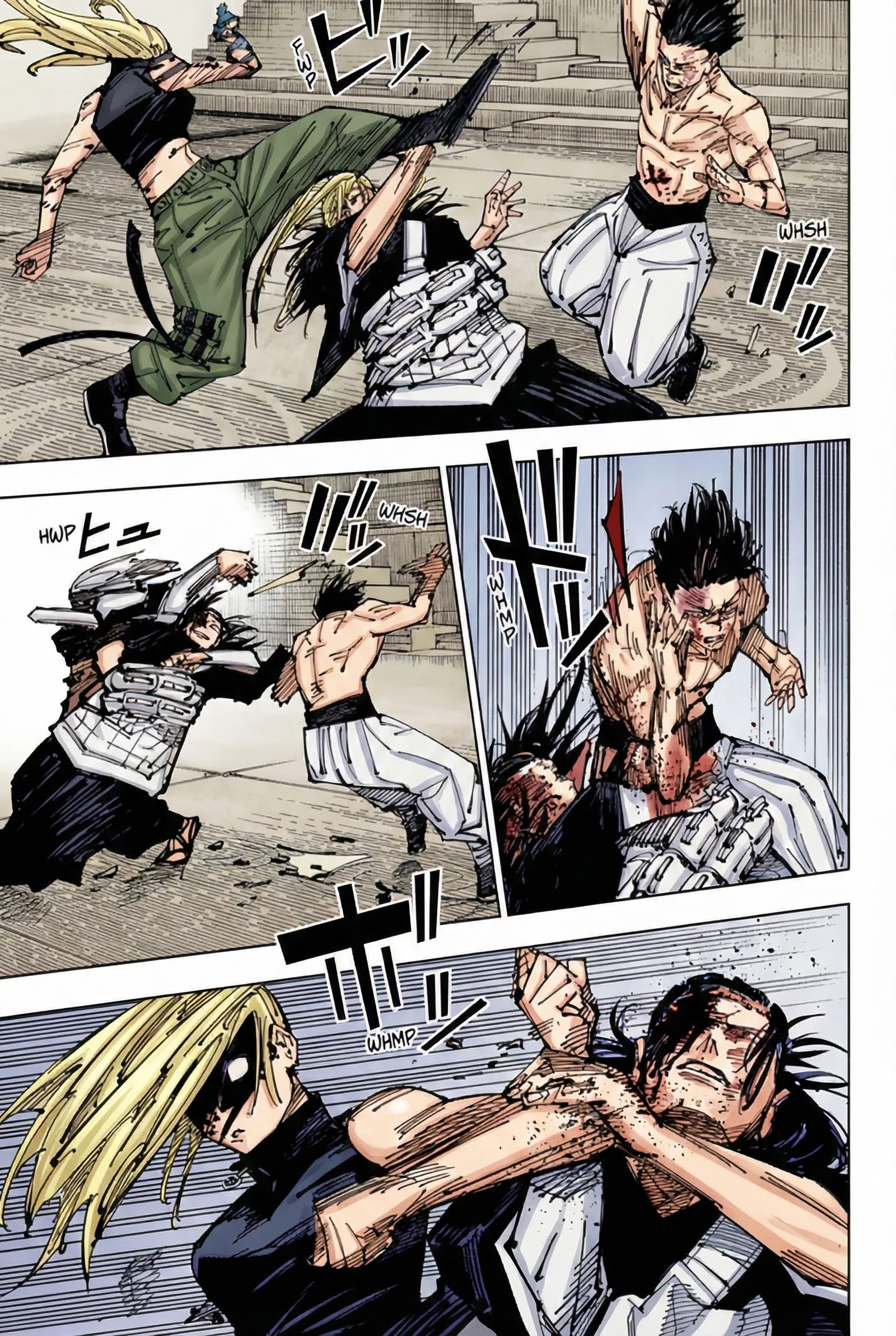 Jujutsu Kaisen Colored Manga JJK — Chapter 207 — Page 7