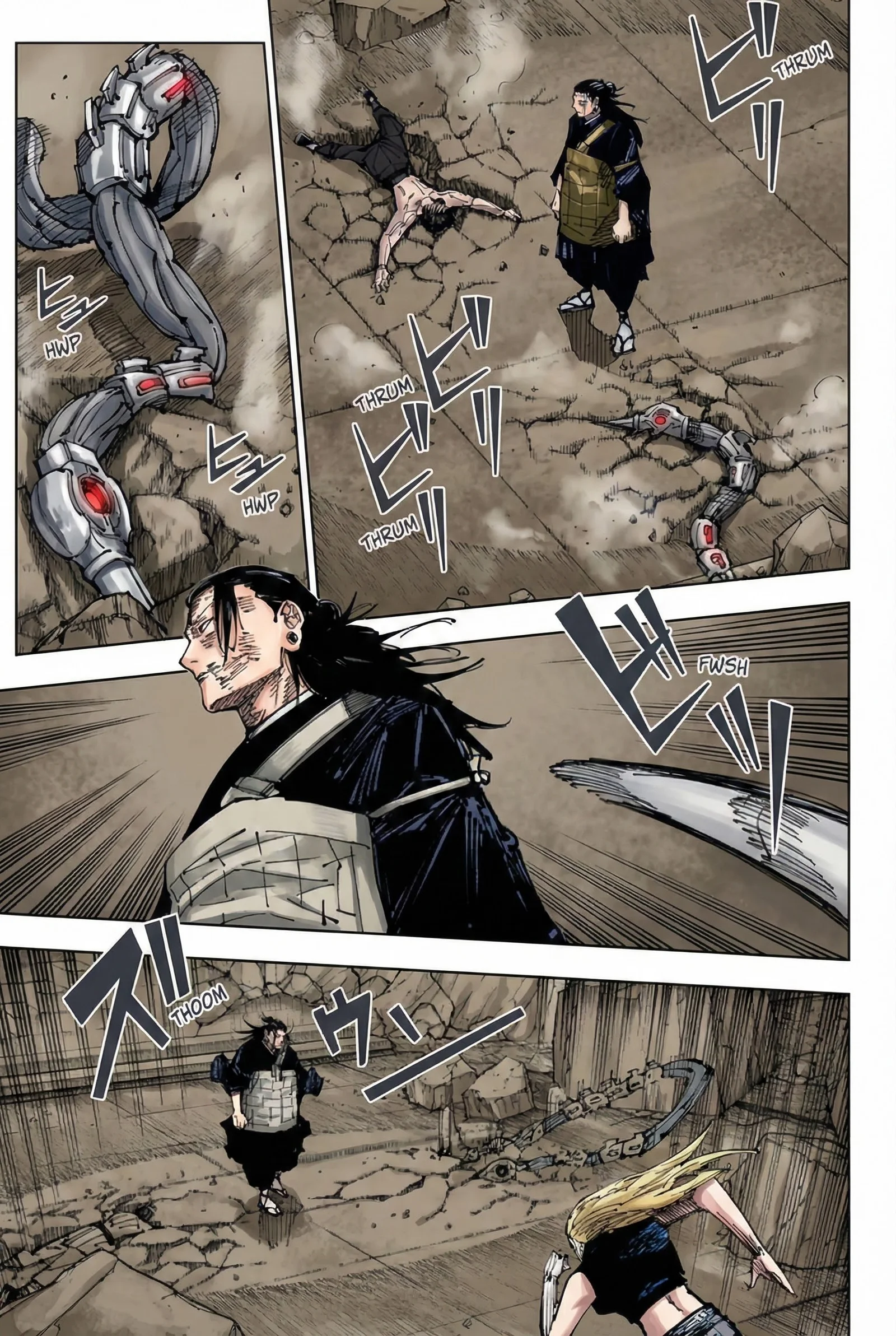 Jujutsu Kaisen Colored Manga JJK — Chapter 207 — Page 14