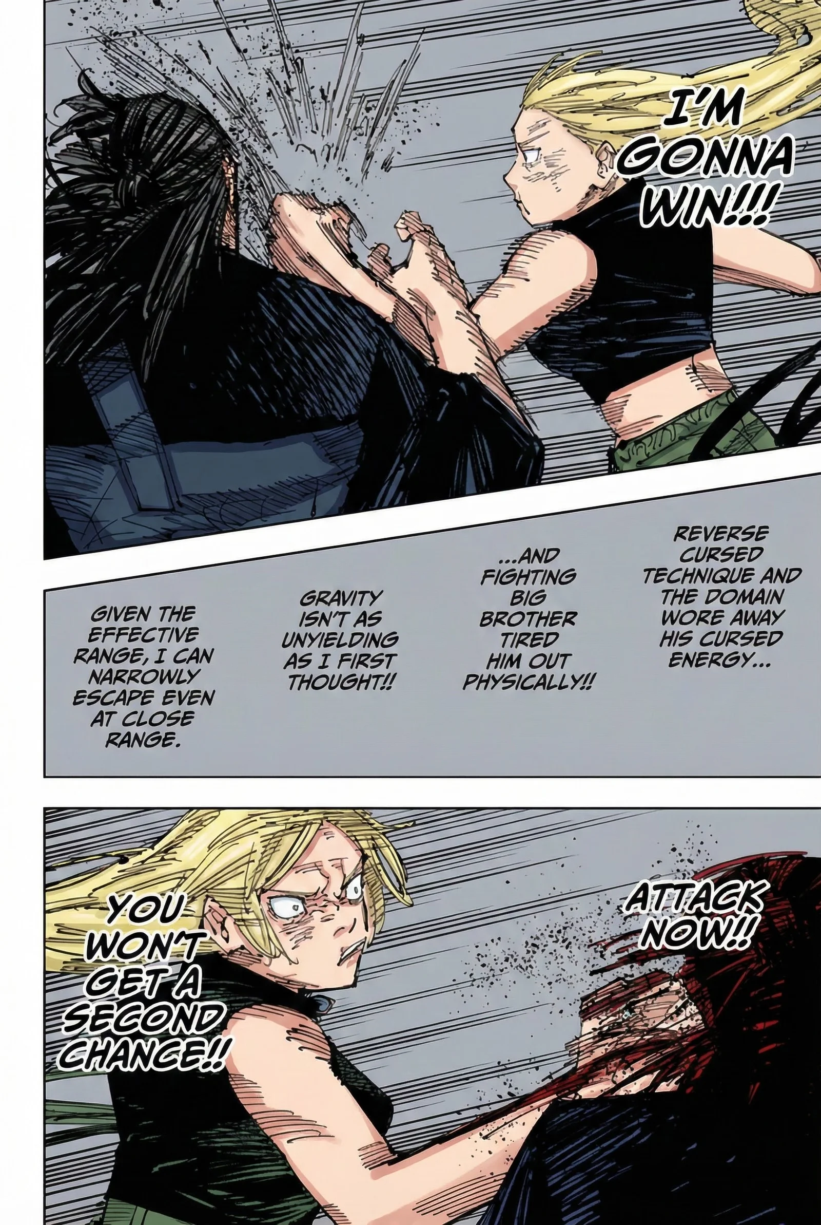 Jujutsu Kaisen Colored Manga JJK — Chapter 207 — Page 16