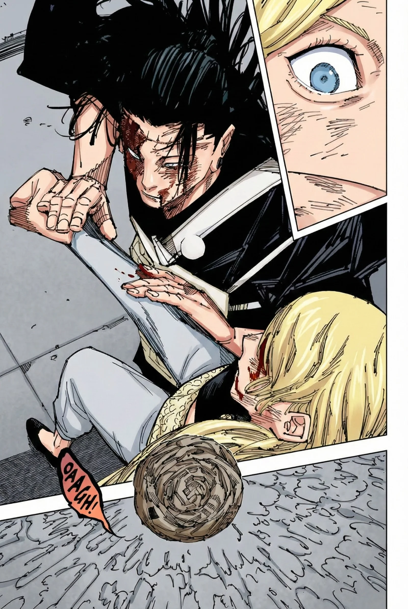 Jujutsu Kaisen Colored Manga JJK — Chapter 207 — Page 17