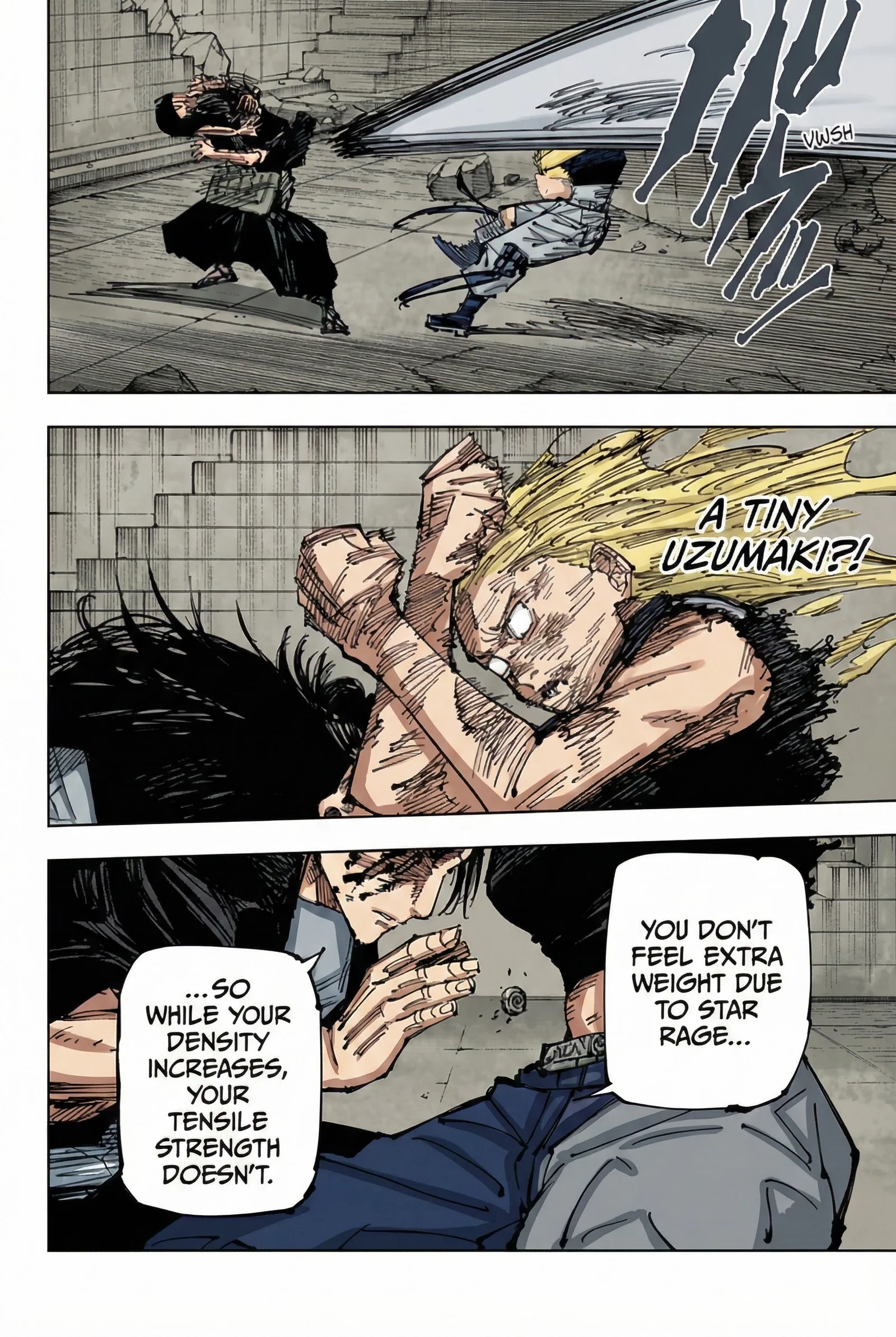 Jujutsu Kaisen Colored Manga JJK — Chapter 207 — Page 18