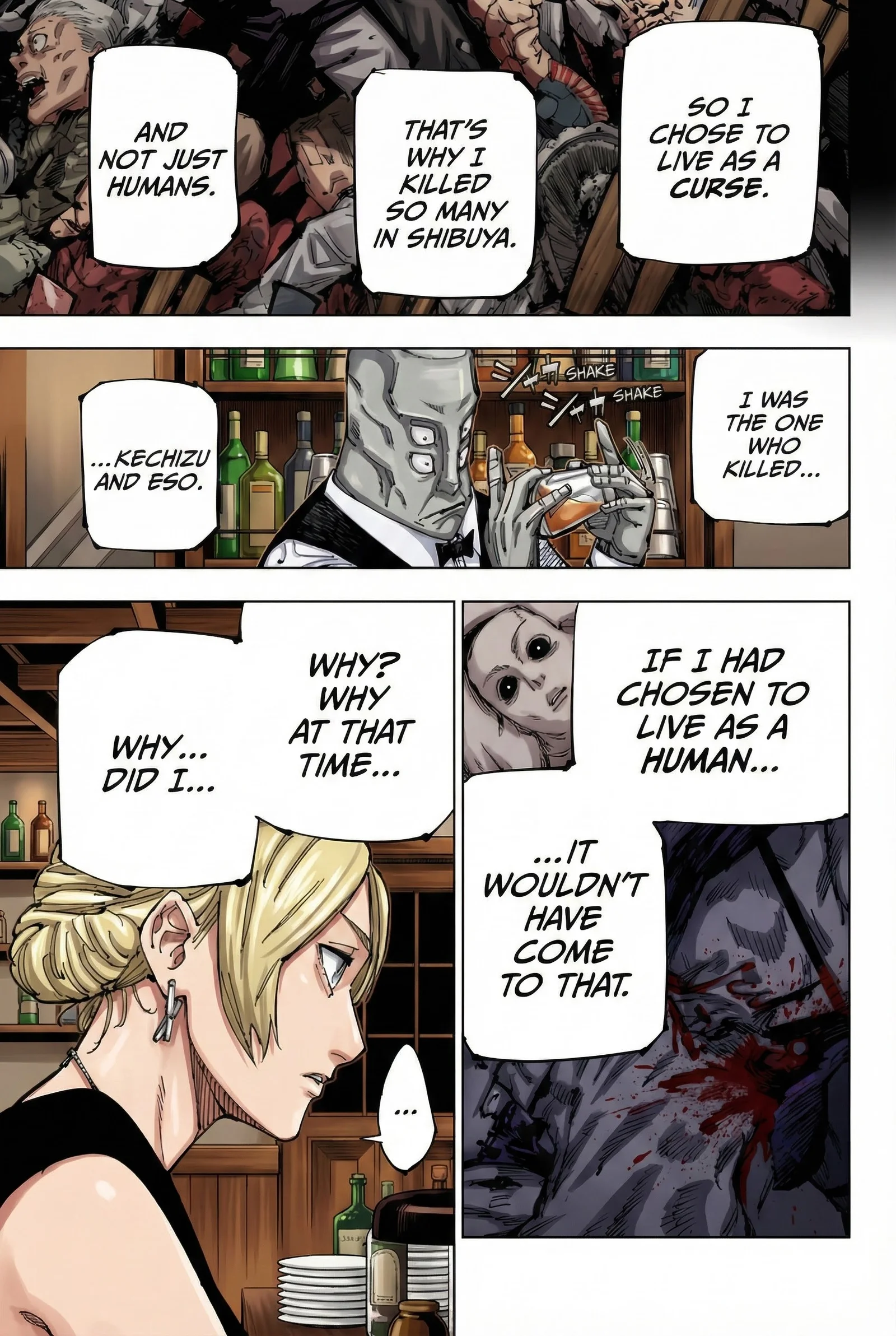 Jujutsu Kaisen Colored Manga JJK β Chapter 208 β Page 3