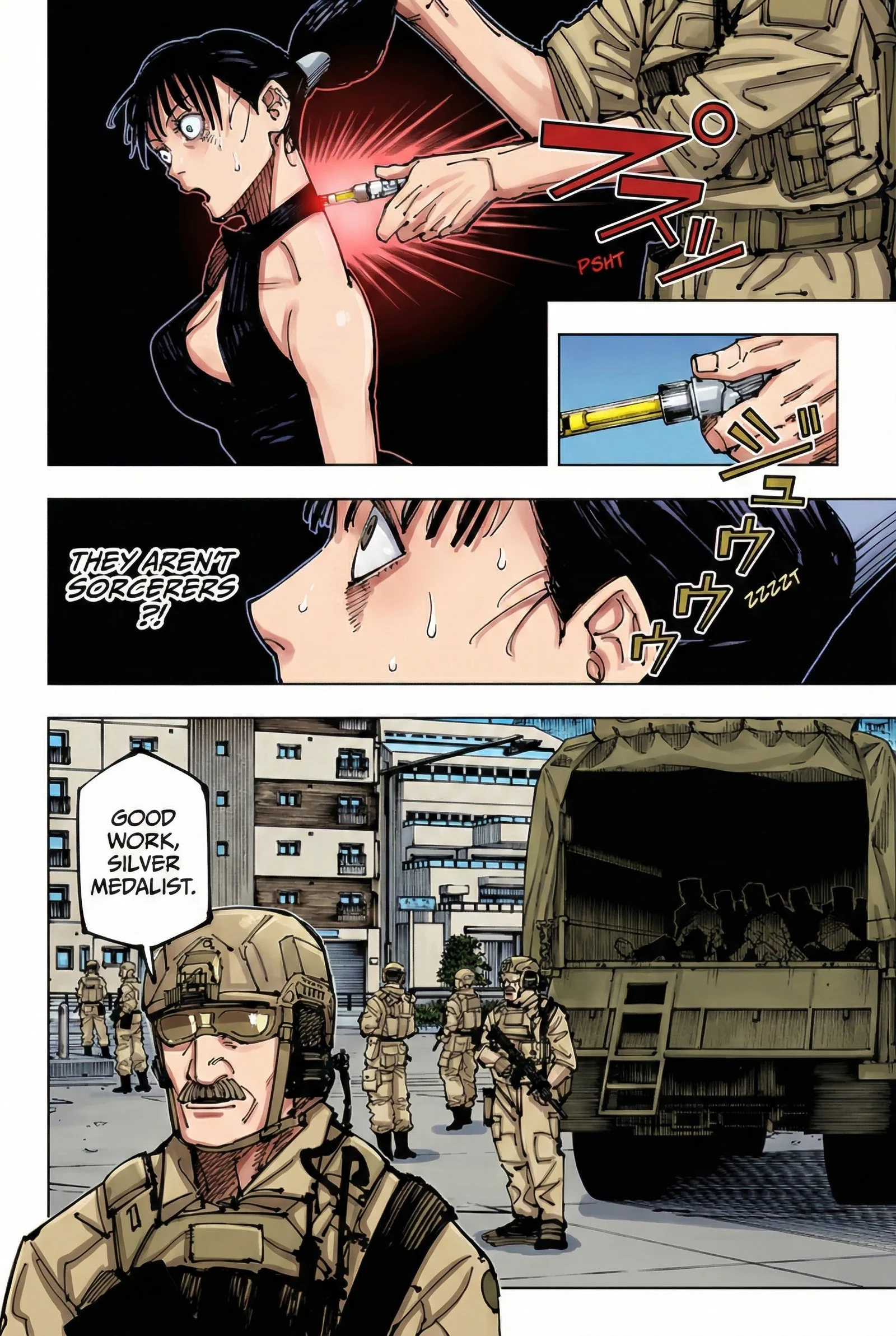 Jujutsu Kaisen Colored Manga JJK — Chapter 209 — Page 6