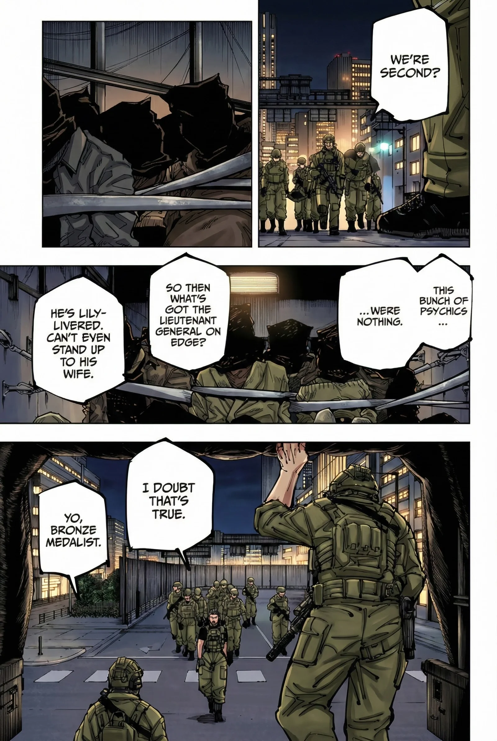 Jujutsu Kaisen Colored Manga JJK — Chapter 209 — Page 7