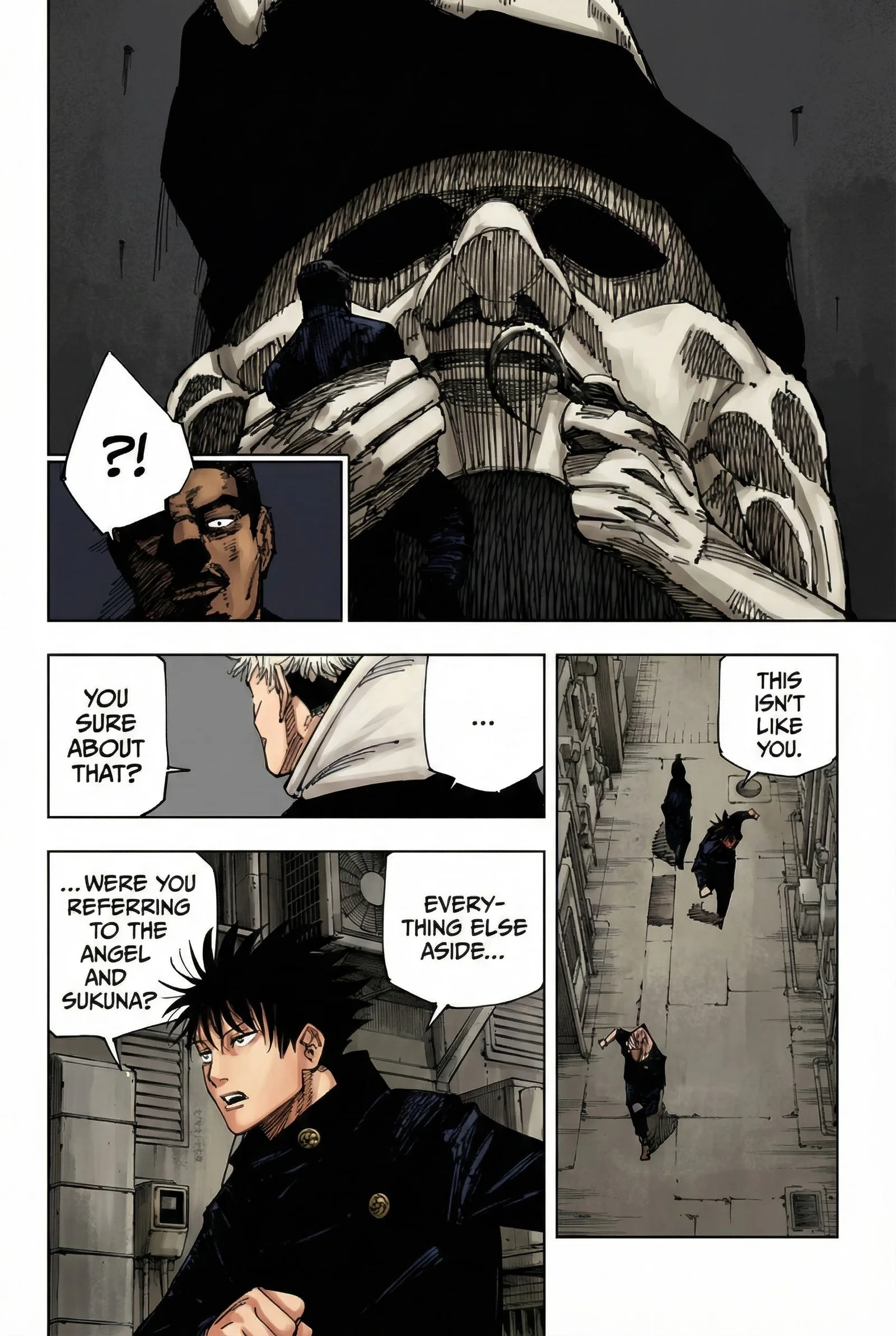 Jujutsu Kaisen Colored Manga JJK — Chapter 210 — Page 12