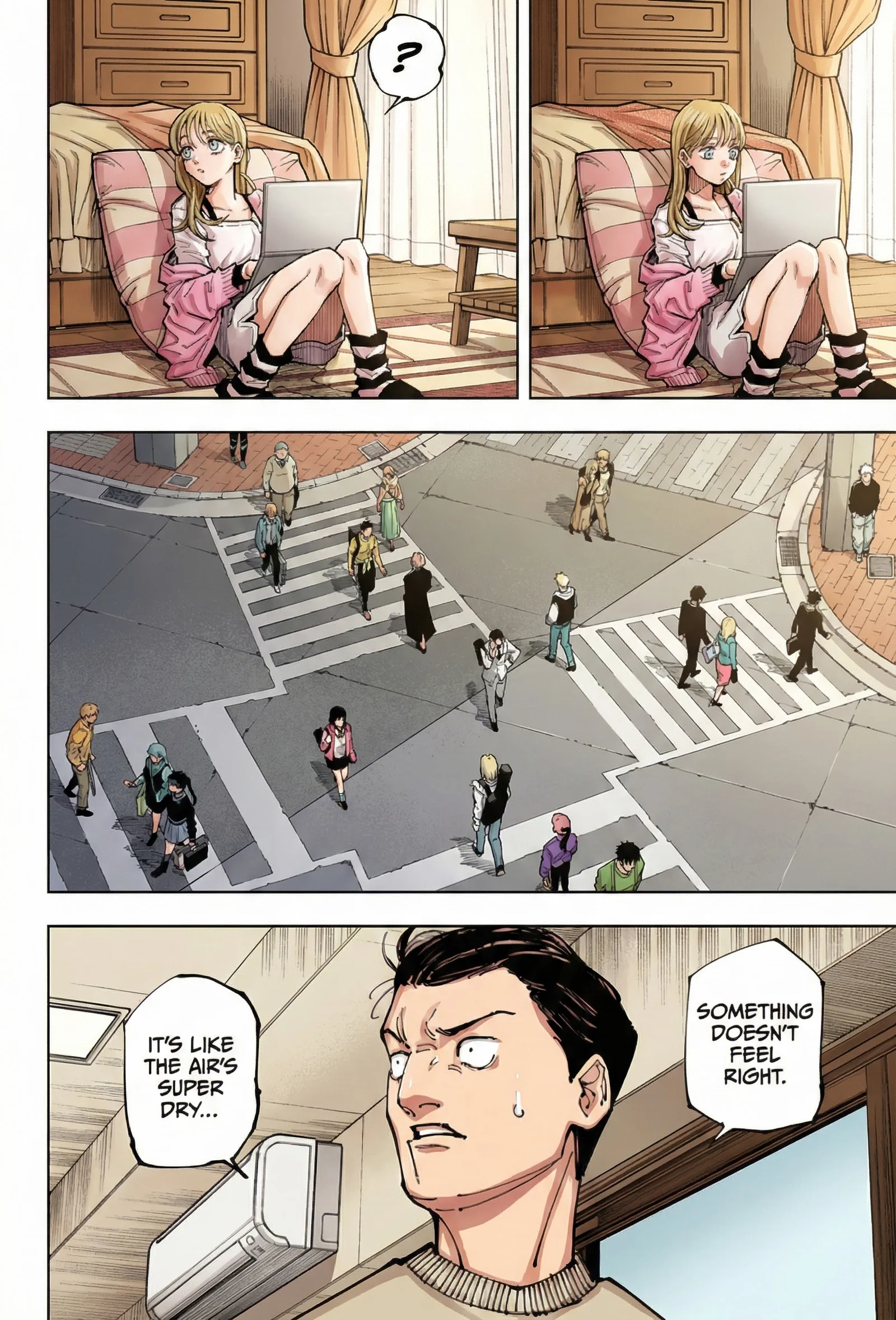 Jujutsu Kaisen Colored Manga JJK — Chapter 211 — Page 2