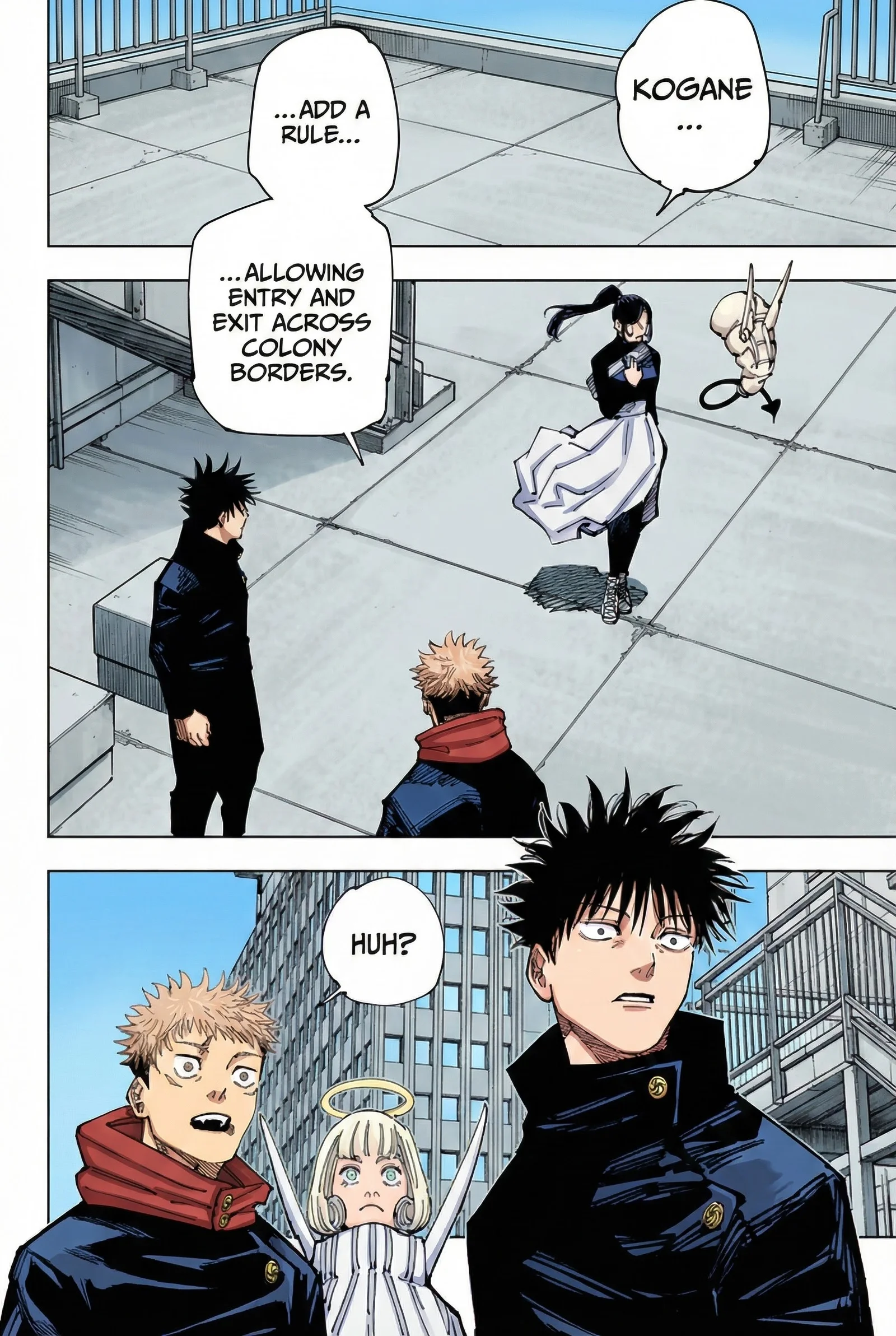 Jujutsu Kaisen Colored Manga JJK — Chapter 211 — Page 18