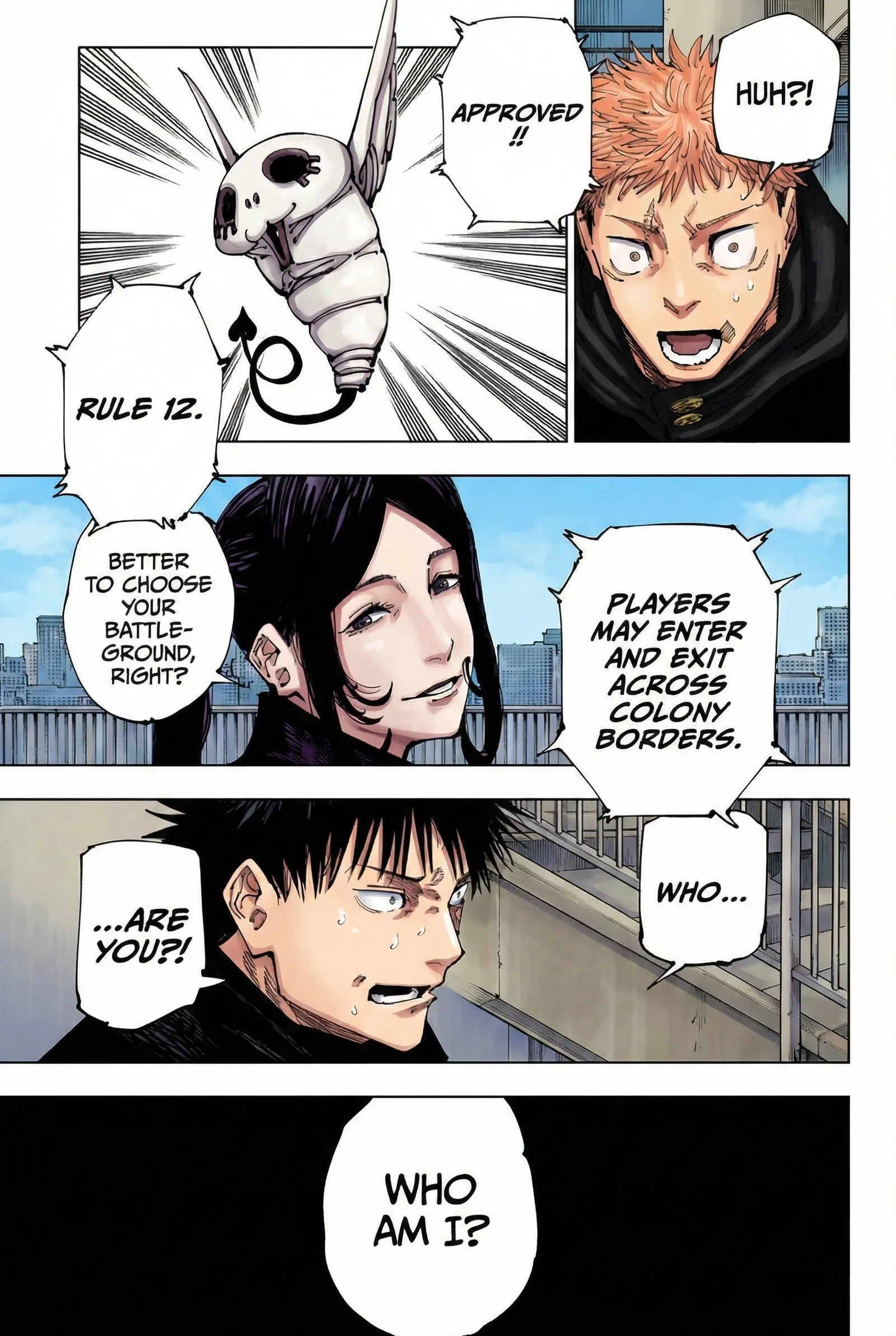 Jujutsu Kaisen Colored Manga JJK — Chapter 212 — Page 5