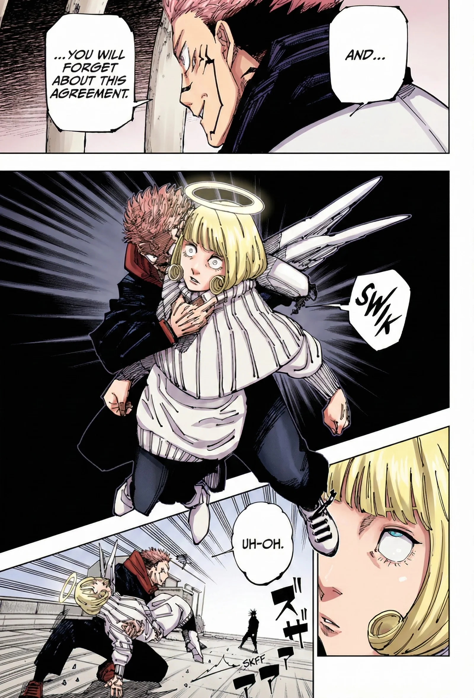 Jujutsu Kaisen Colored Manga JJK — Chapter 212 — Page 10