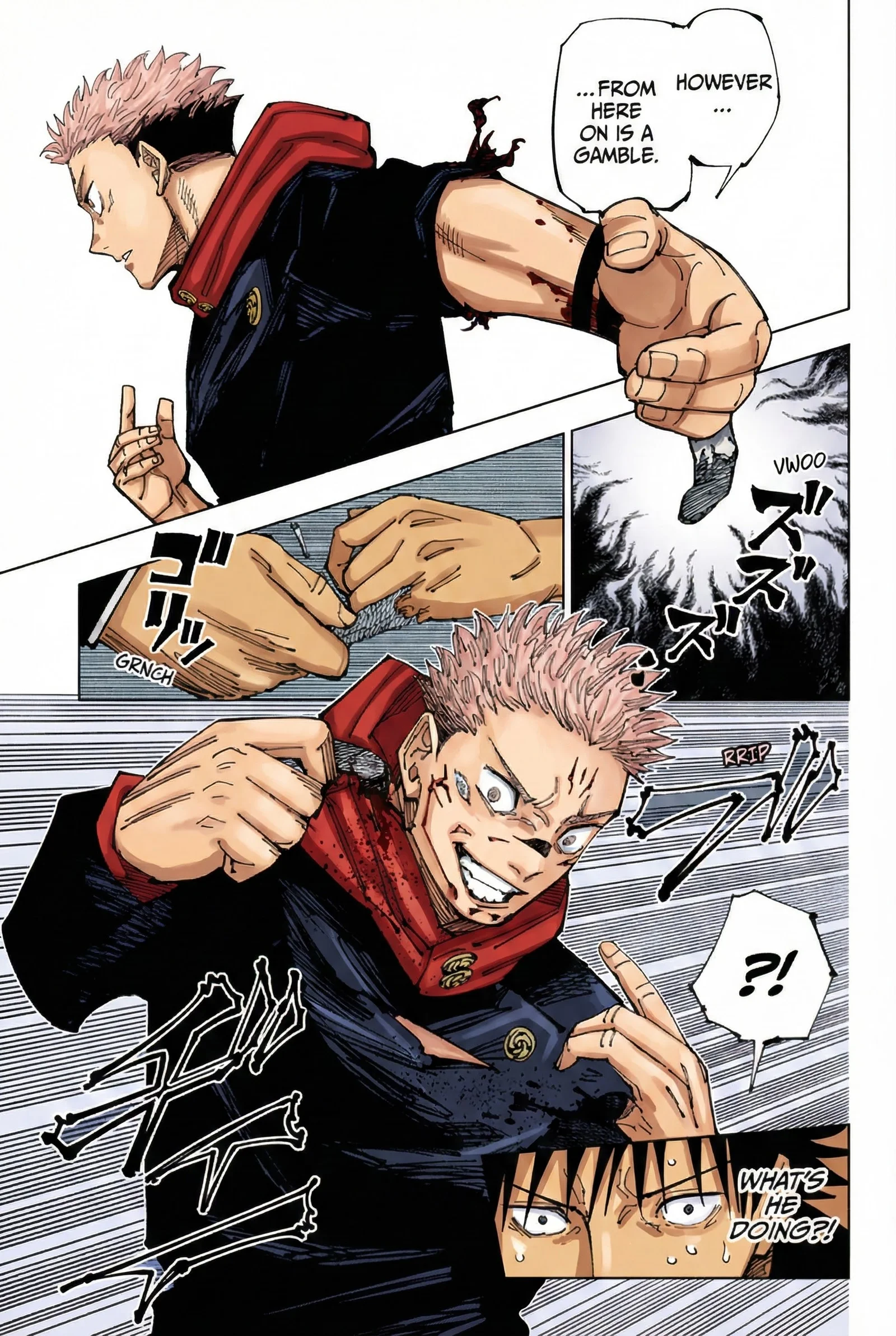 Jujutsu Kaisen Colored Manga JJK — Chapter 212 — Page 11