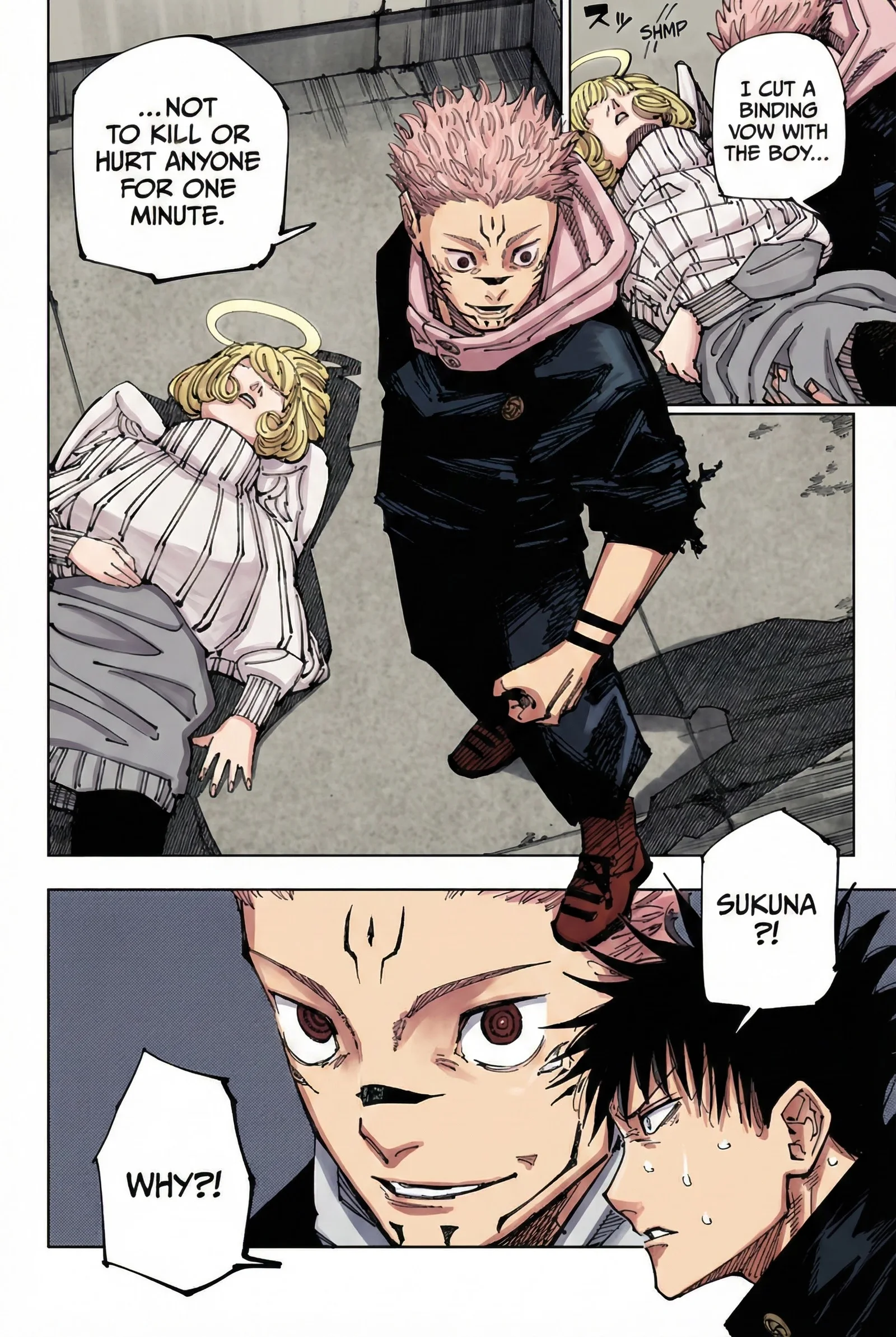 Jujutsu Kaisen Colored Manga JJK — Chapter 212 — Page 13