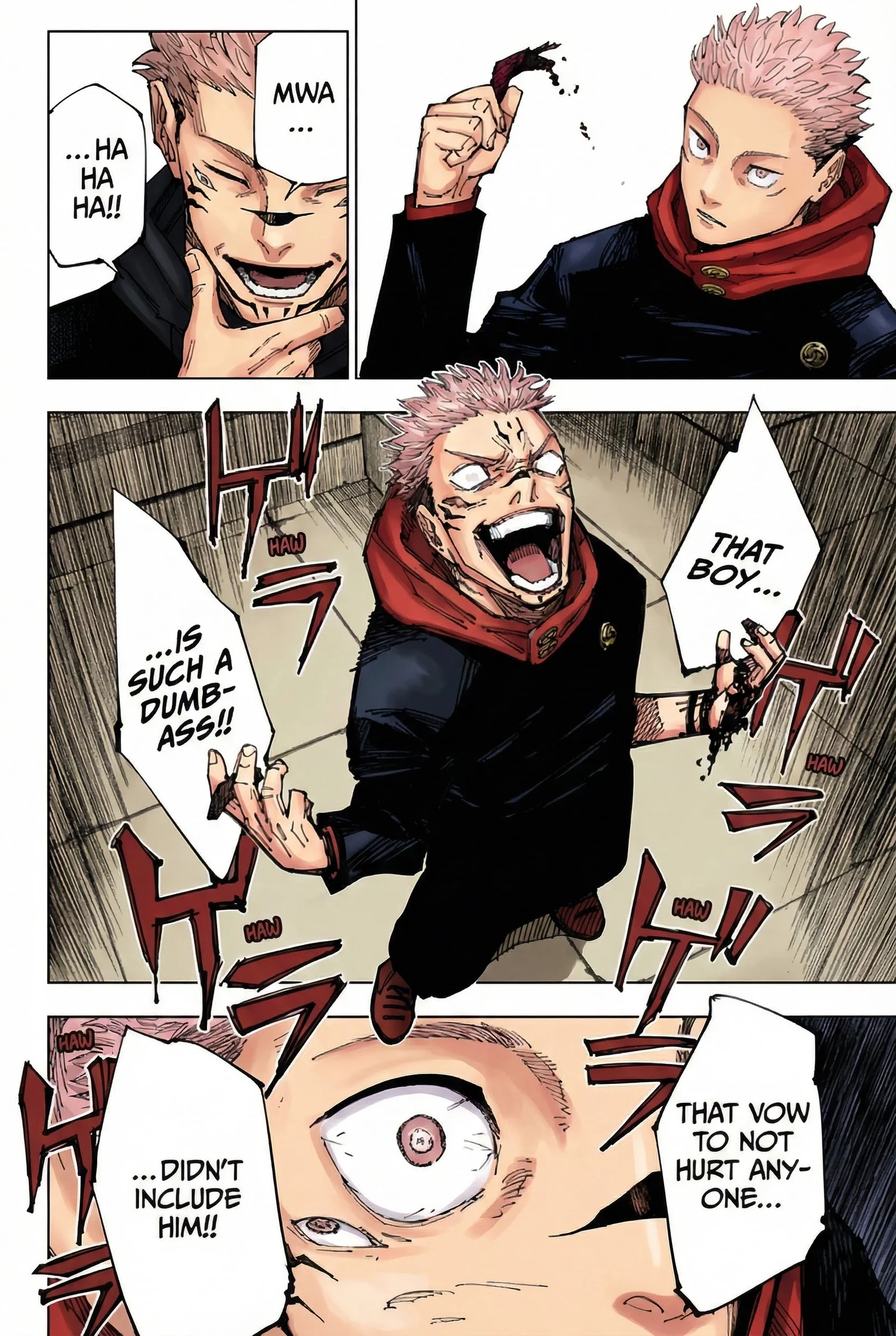 Jujutsu Kaisen Colored Manga JJK — Chapter 212 — Page 14