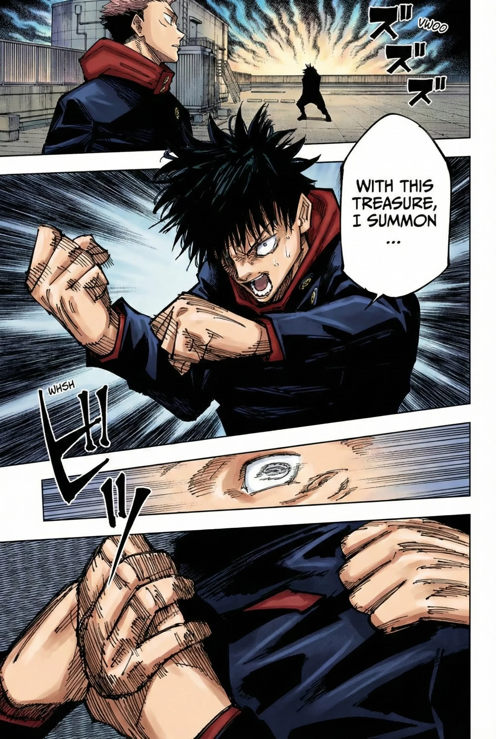 Jujutsu Kaisen Colored Manga JJK — Chapter 212 — Page 15