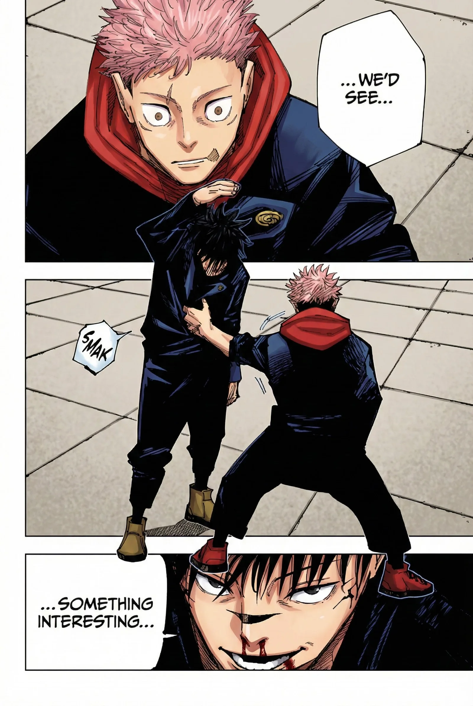 Jujutsu Kaisen Colored Manga JJK — Chapter 212 — Page 18