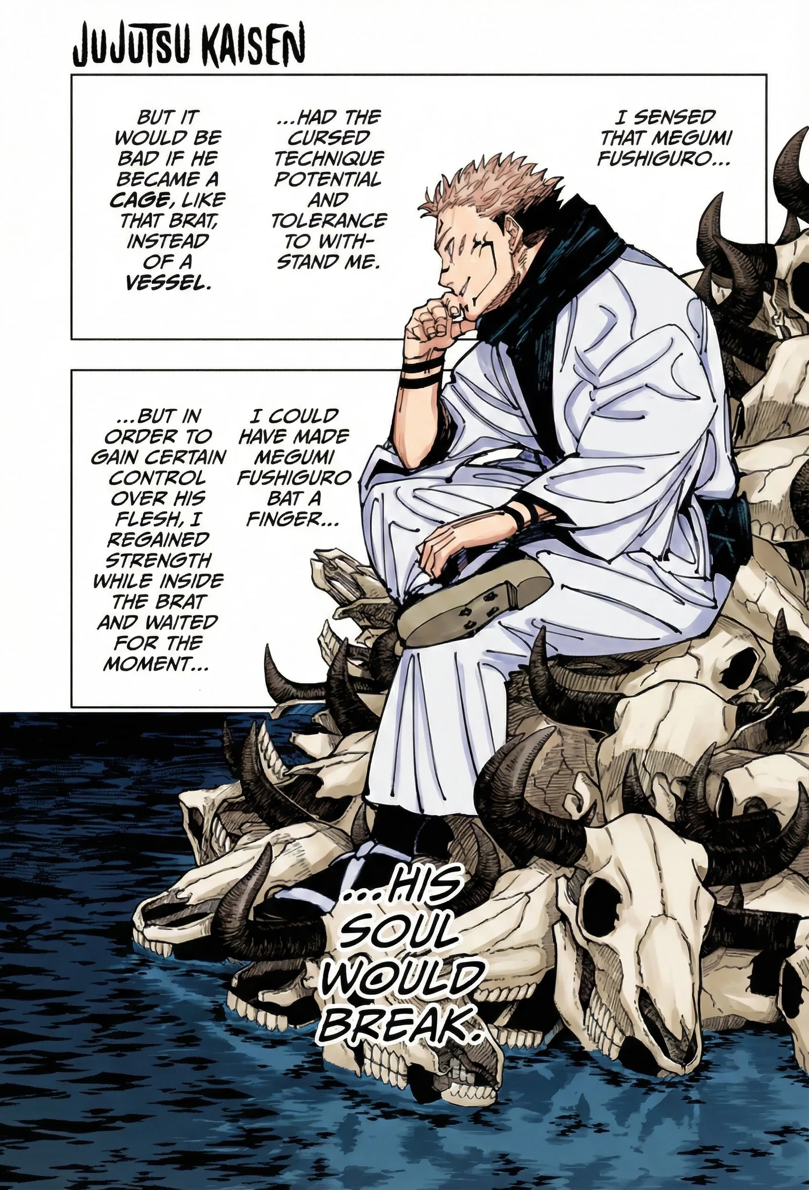 Jujutsu Kaisen Colored Manga JJK — Chapter 213 — Page 1