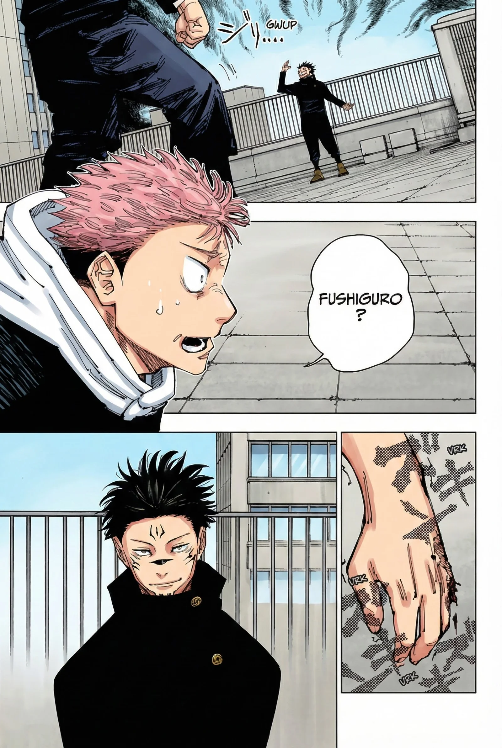 Jujutsu Kaisen Colored Manga JJK — Chapter 213 — Page 3