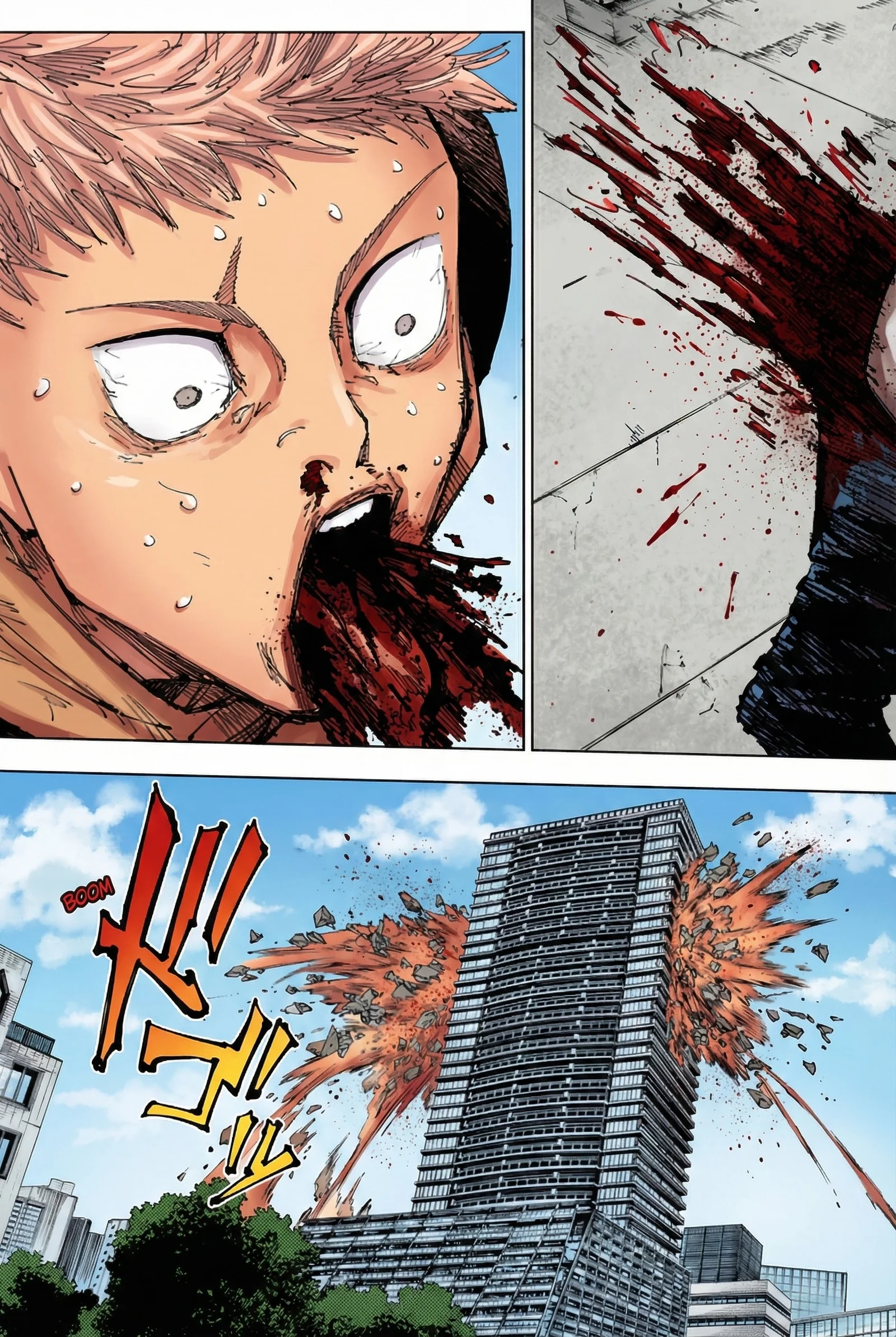 Jujutsu Kaisen Colored Manga JJK — Chapter 213 — Page 4