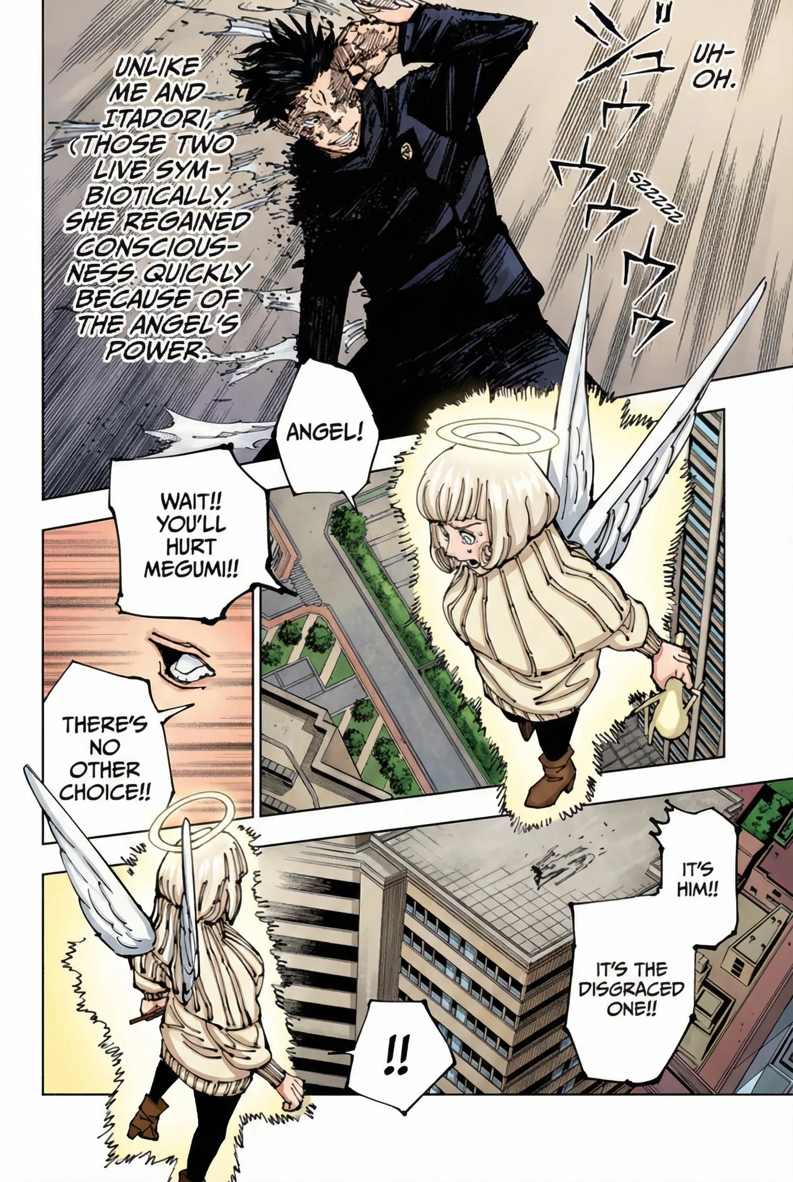 Jujutsu Kaisen Colored Manga JJK — Chapter 213 — Page 12