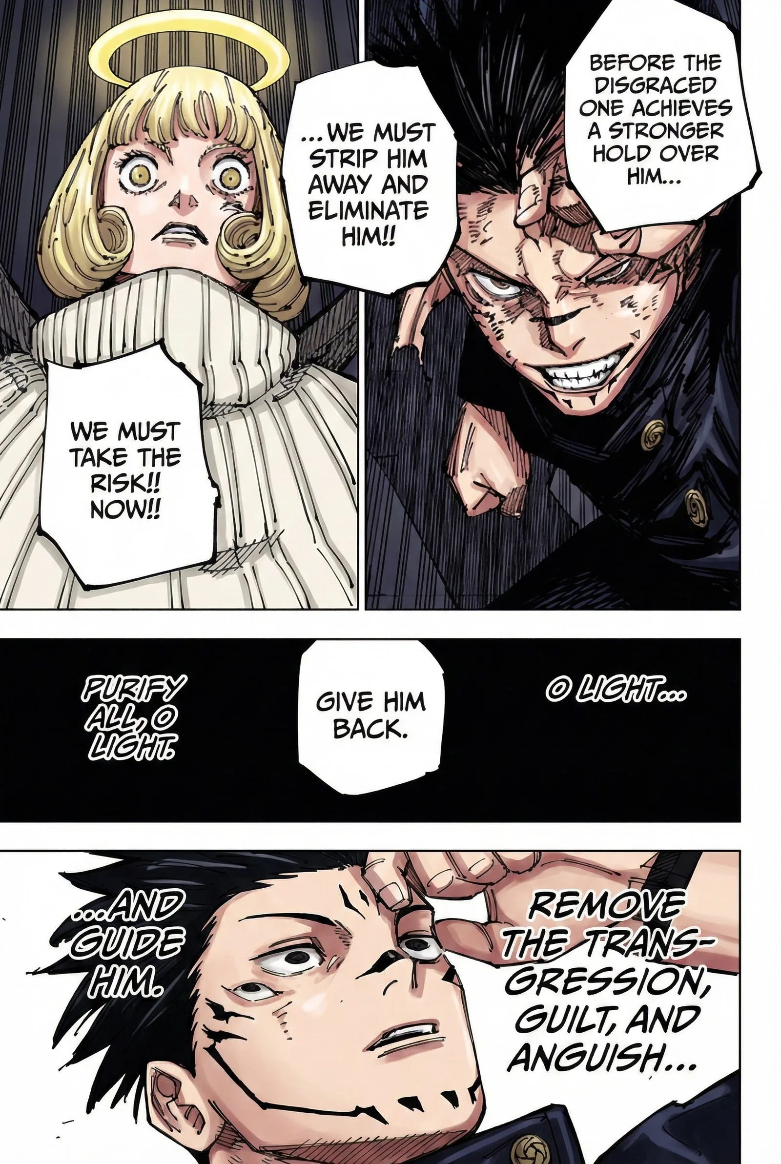 Jujutsu Kaisen Colored Manga JJK — Chapter 213 — Page 13