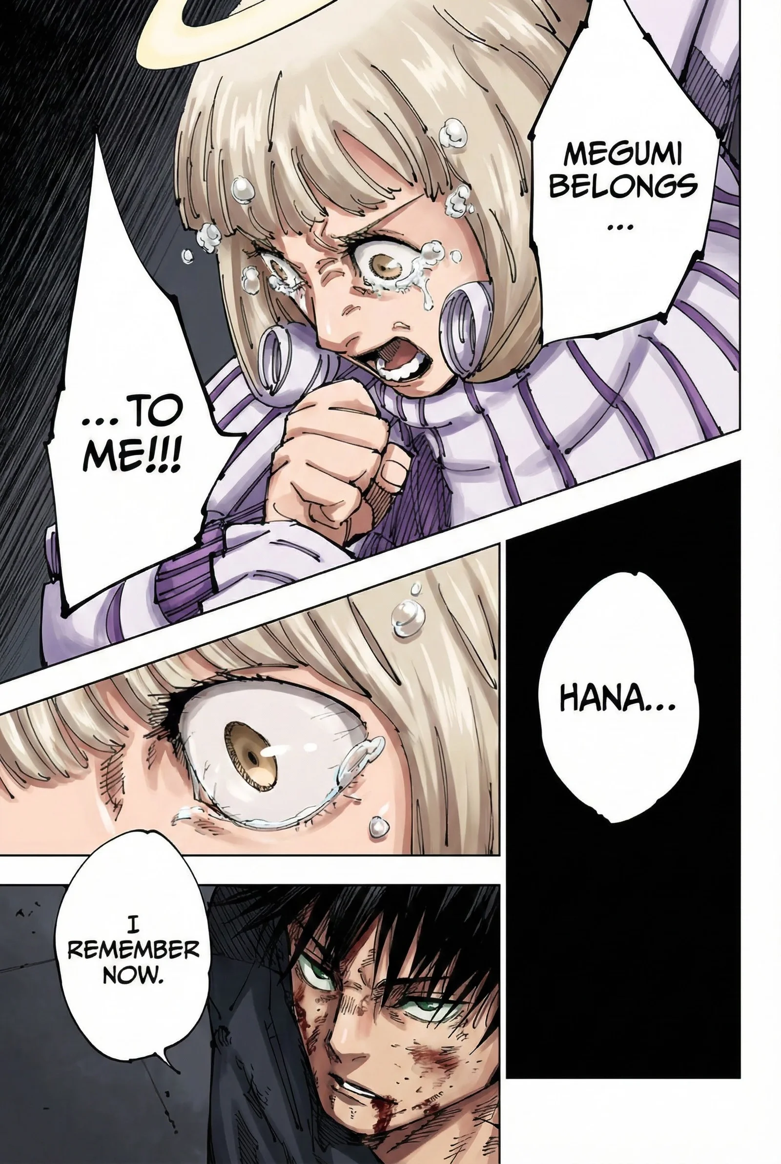 Jujutsu Kaisen Colored Manga JJK — Chapter 213 — Page 17