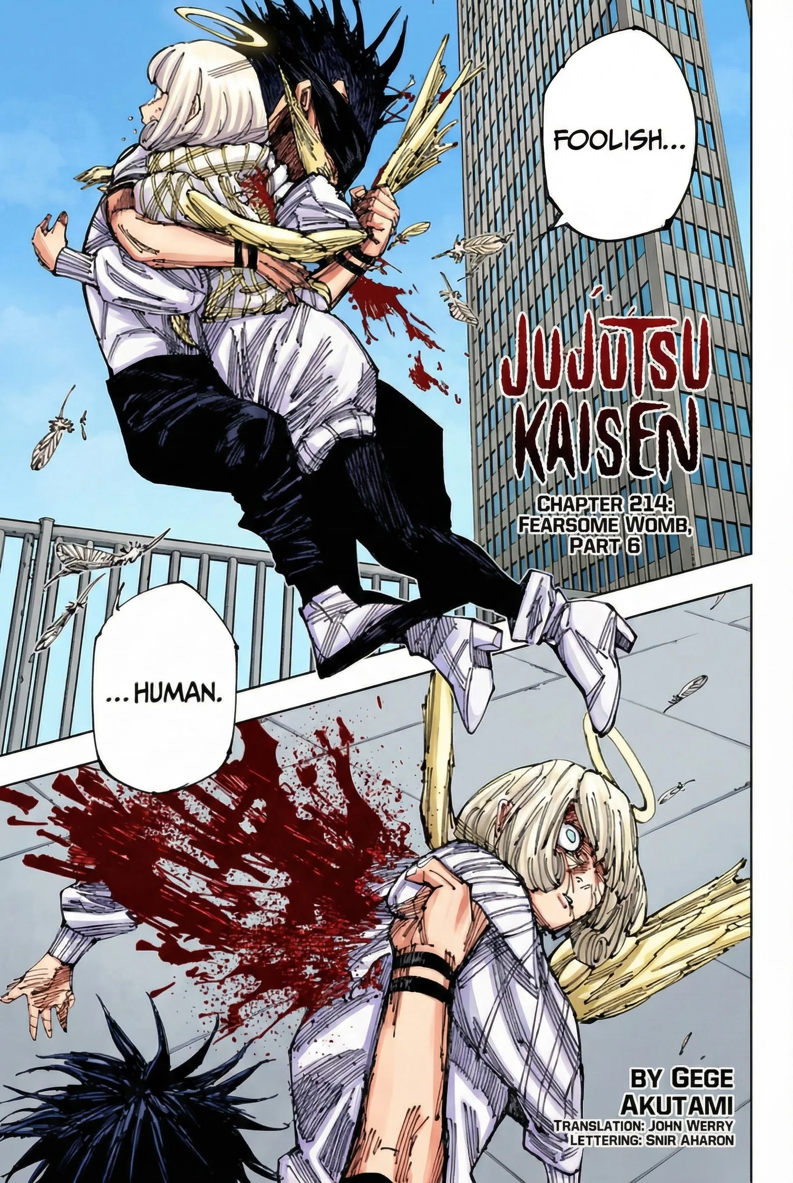 Jujutsu Kaisen Colored Manga JJK β Chapter 214 β Page 1